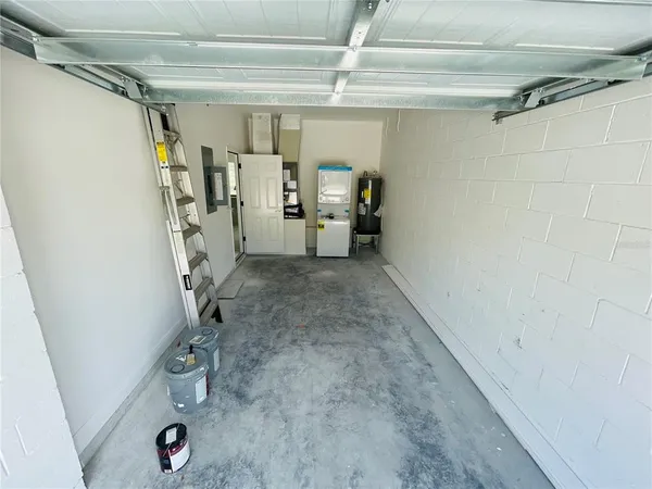 a view of water heater room