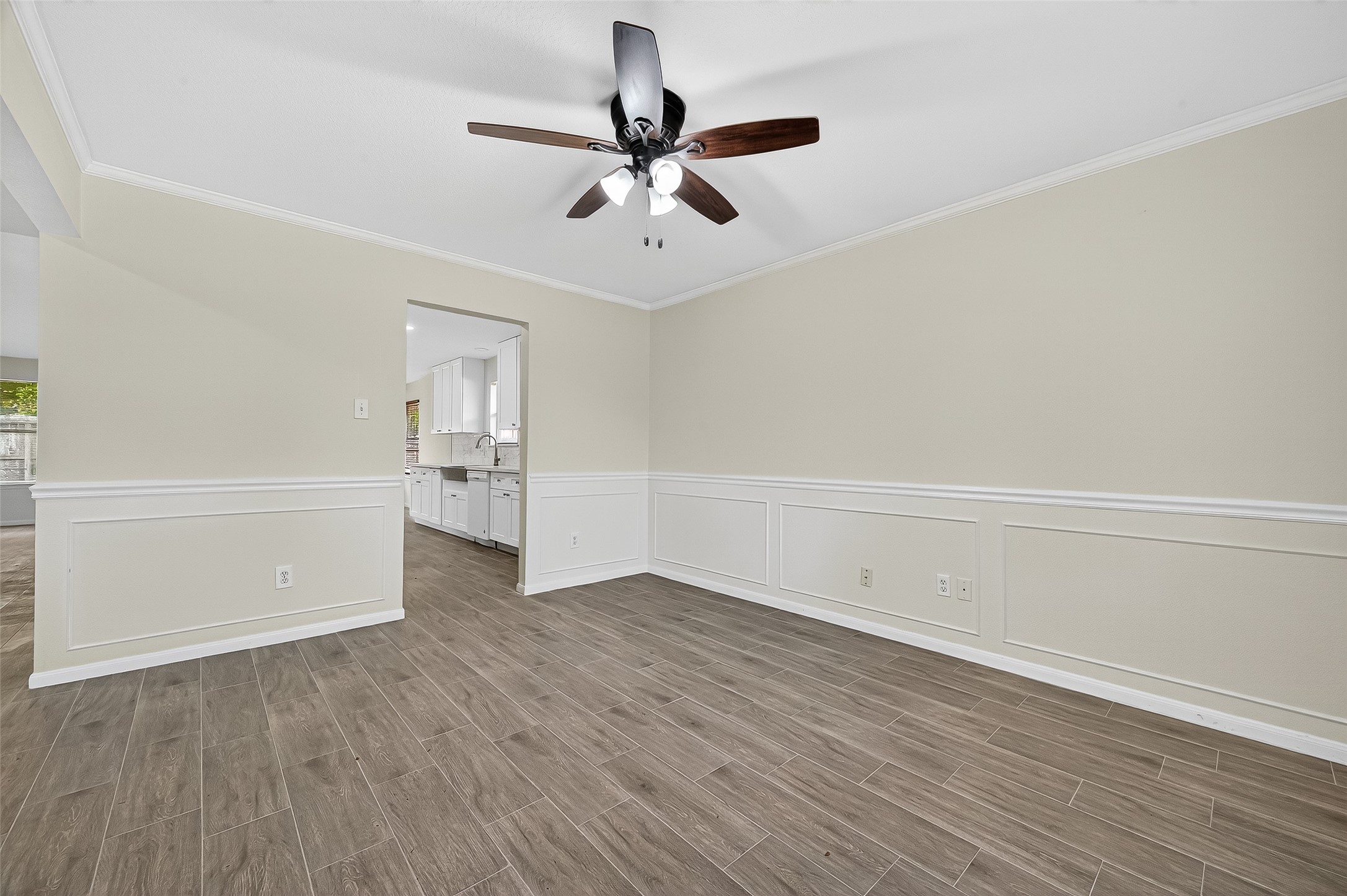 18759 Holly Way Houston, TX 77084 - Photo 8 of 46 wooden floor in an empty room with a window