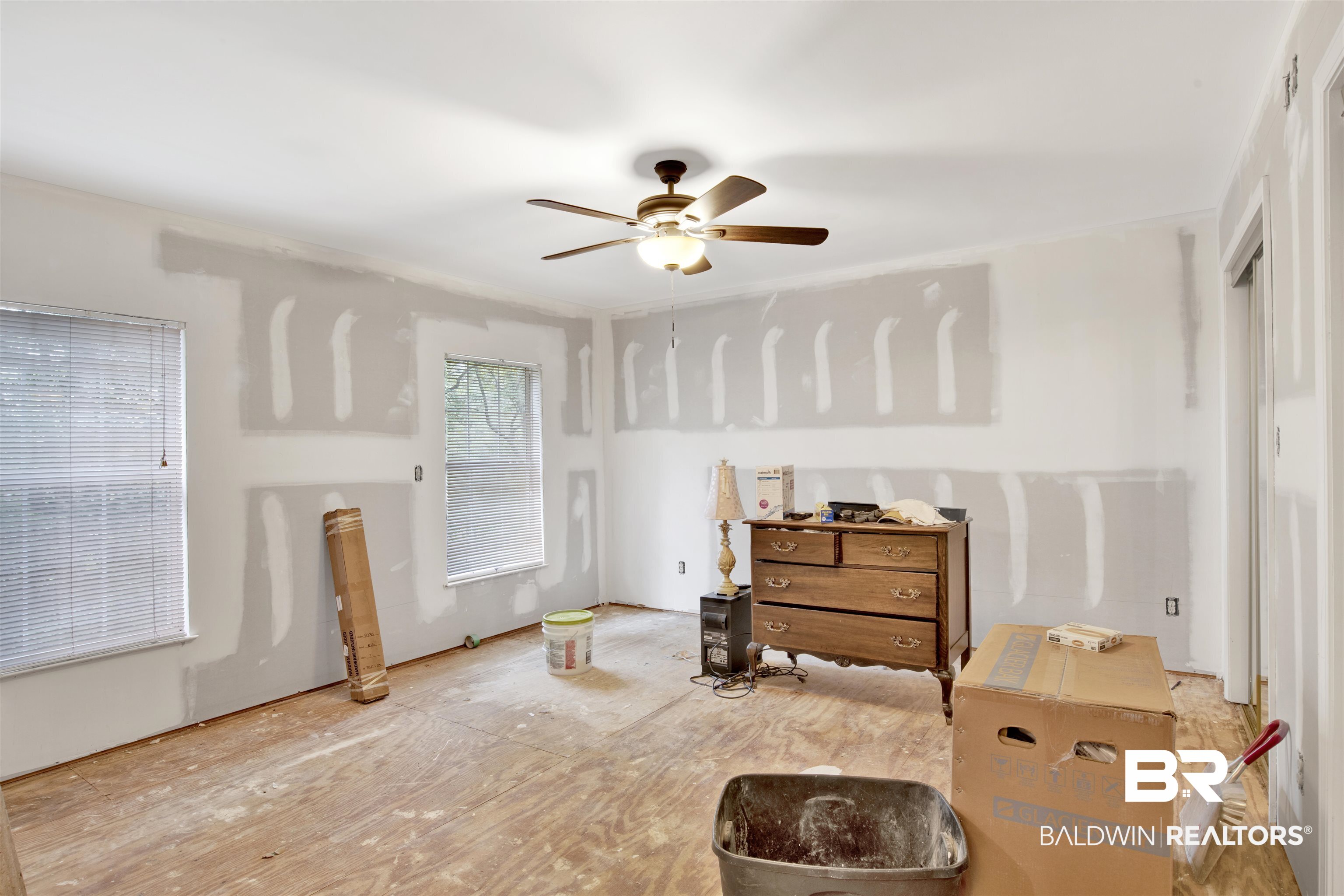 7641 Hitt Road Mobile, AL 36695 - Photo 20 of 29 Bedroom featuring ceiling fan