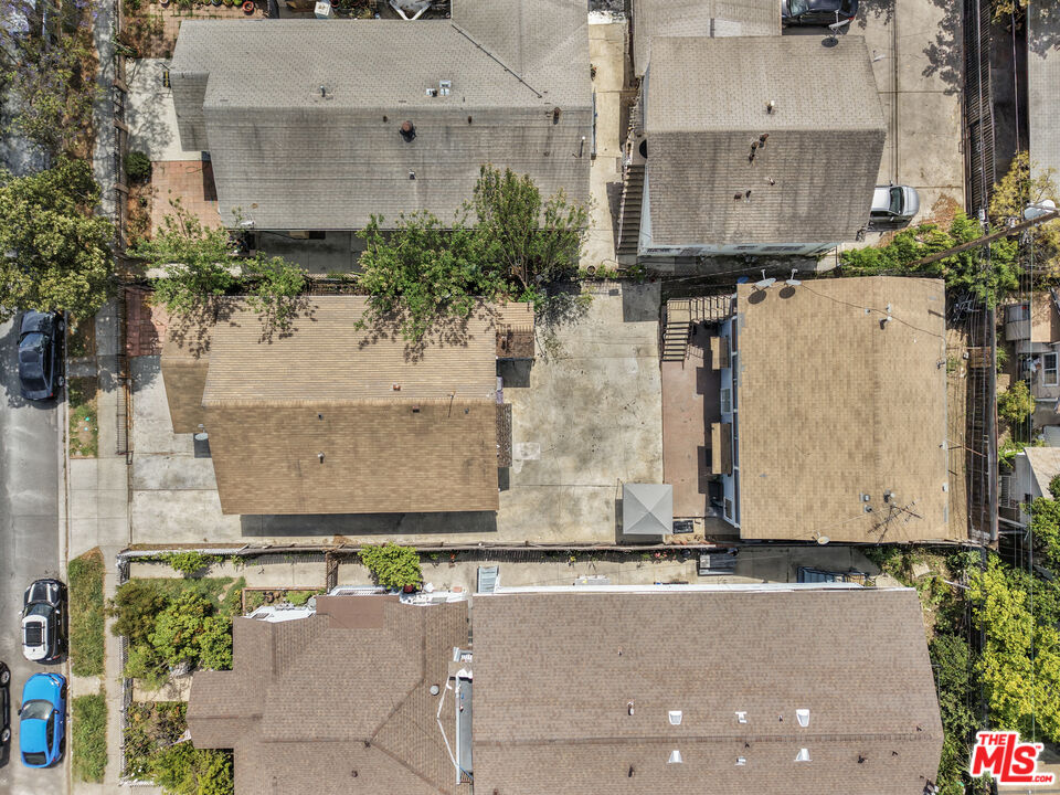 1081 Cherry Avenue Long Beach, CA 90813 - Photo 6 of 9 an aerial view of residential house with outdoor space