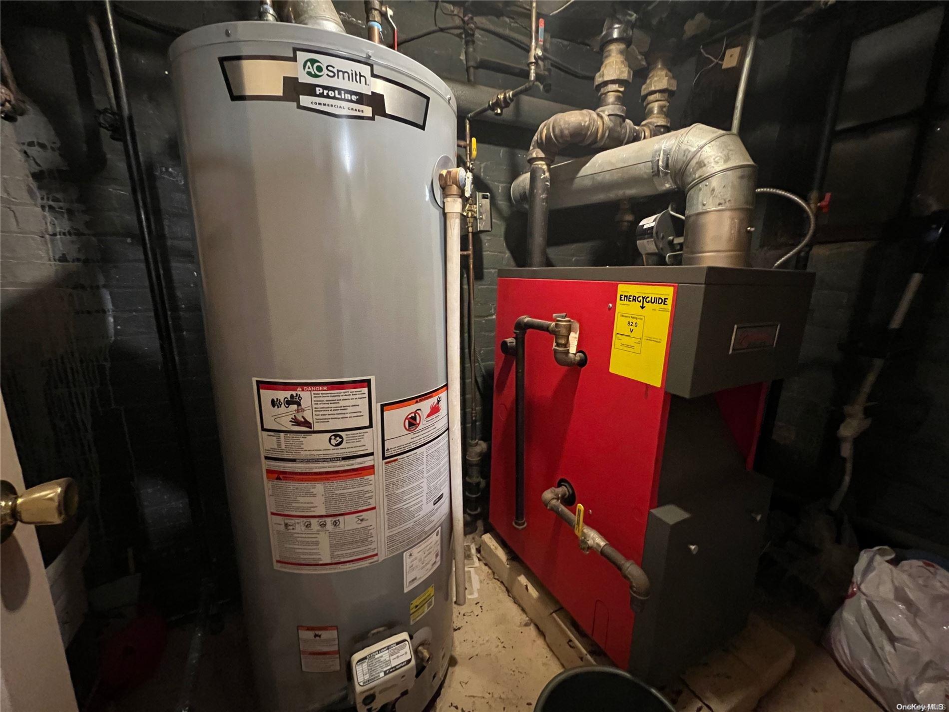 368 Eldert Lane Brooklyn, NY 11208 - Photo 10 of 10 a close up of water heater room