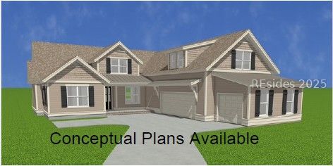 2 Cutter Circle Okatie, SC 29909 - Photo 1 of 1 Conceptual Plans Available with Lot Purchase