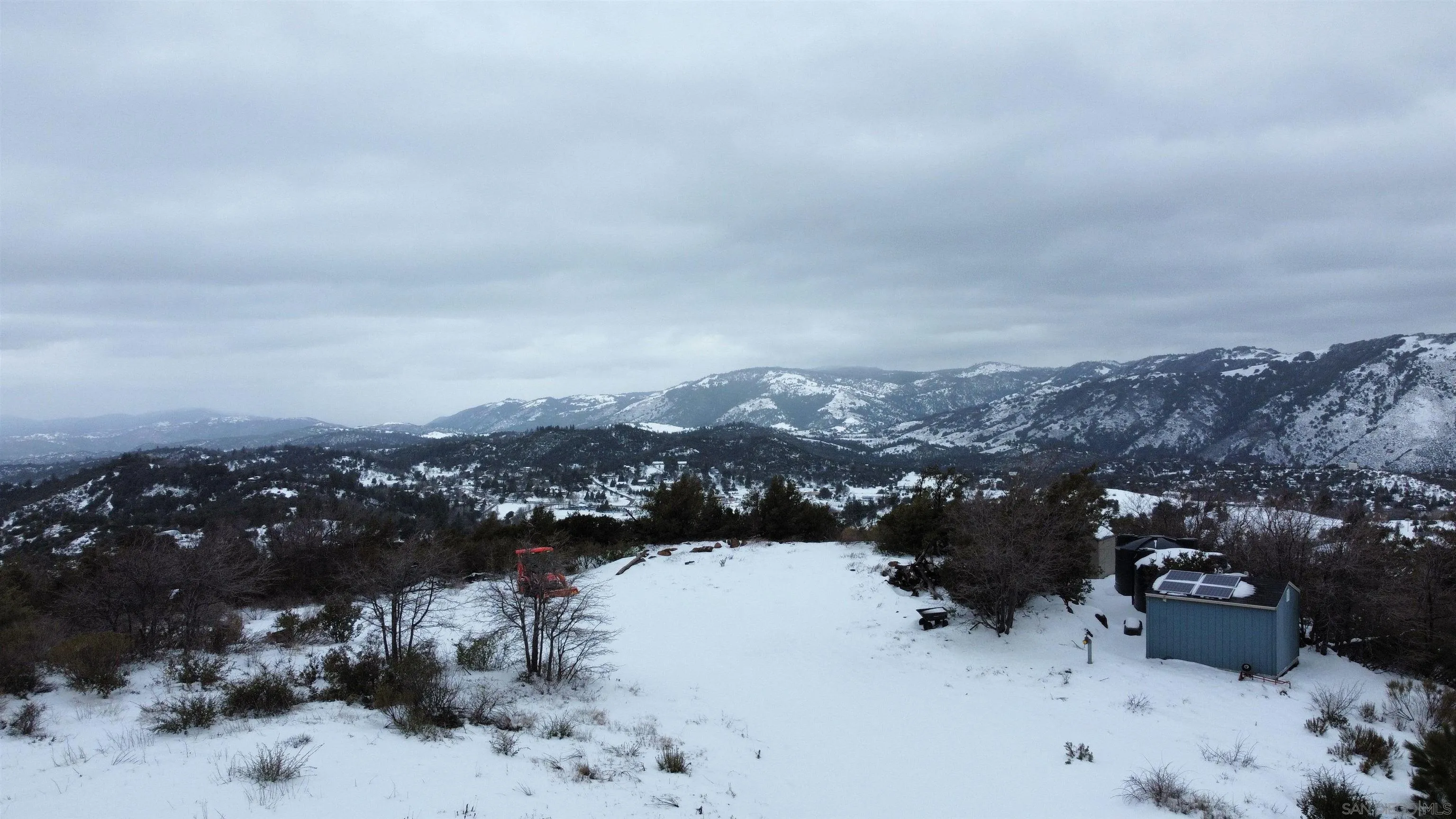 0 Slumbering Oaks Trail, Unit A Julian, CA 92036 - Photo 16 of 20 a view of city view and mountain
