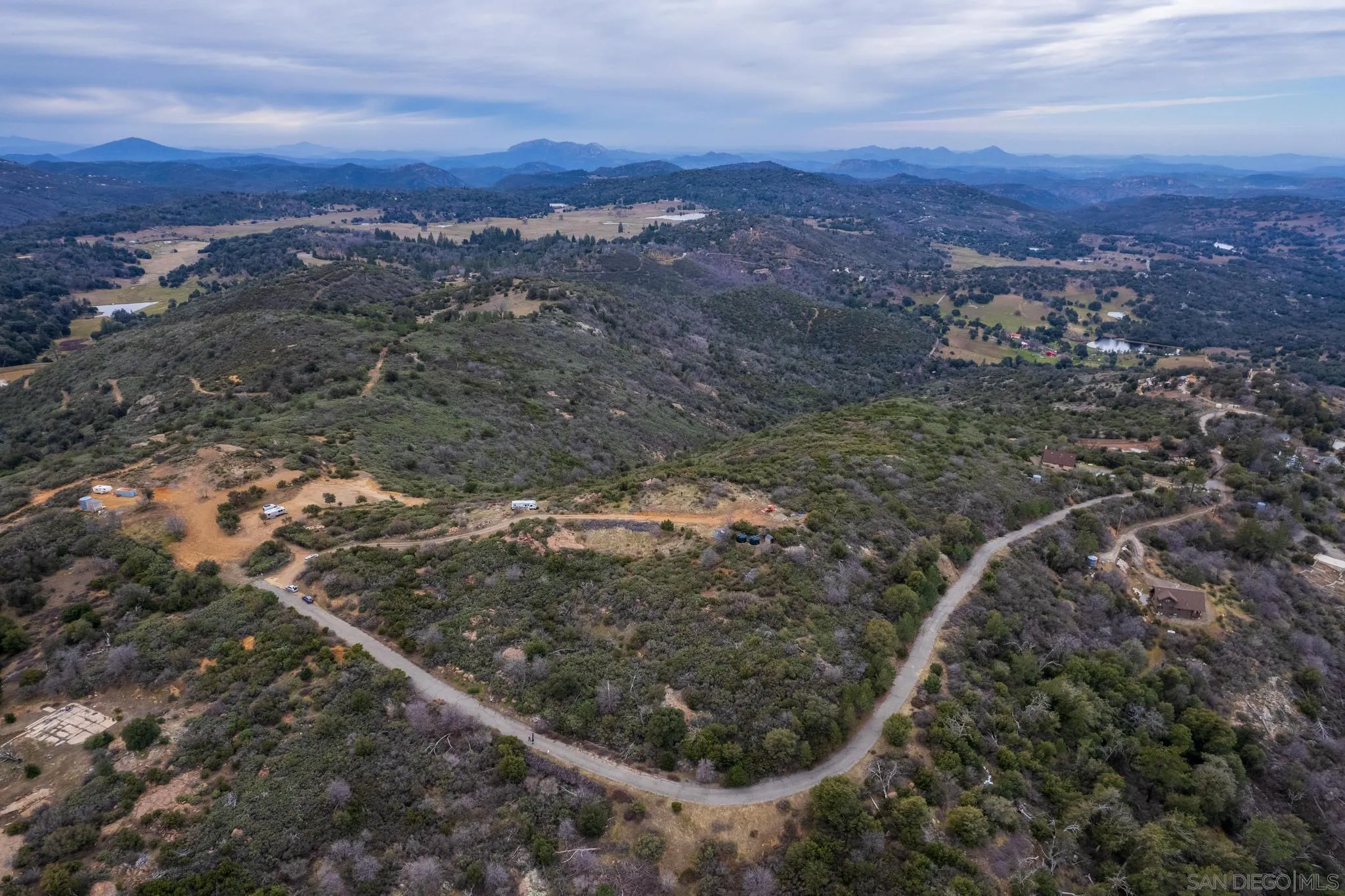 0 Slumbering Oaks Trail, Unit A Julian, CA 92036 - Photo 2 of 20 an aerial view of residential house and green space