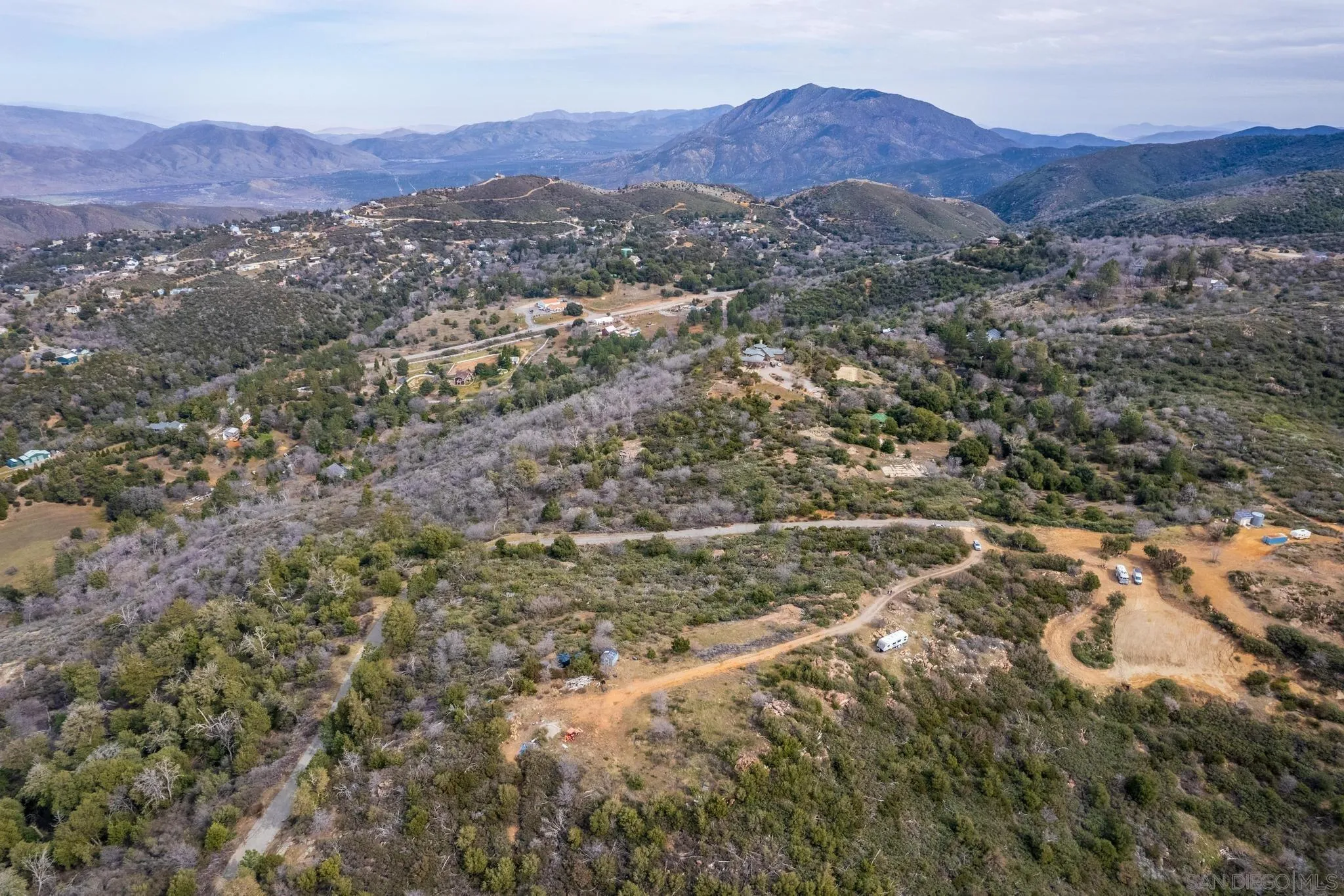 0 Slumbering Oaks Trail, Unit A Julian, CA 92036 - Photo 3 of 20 a view of a mountain range with lush green forest