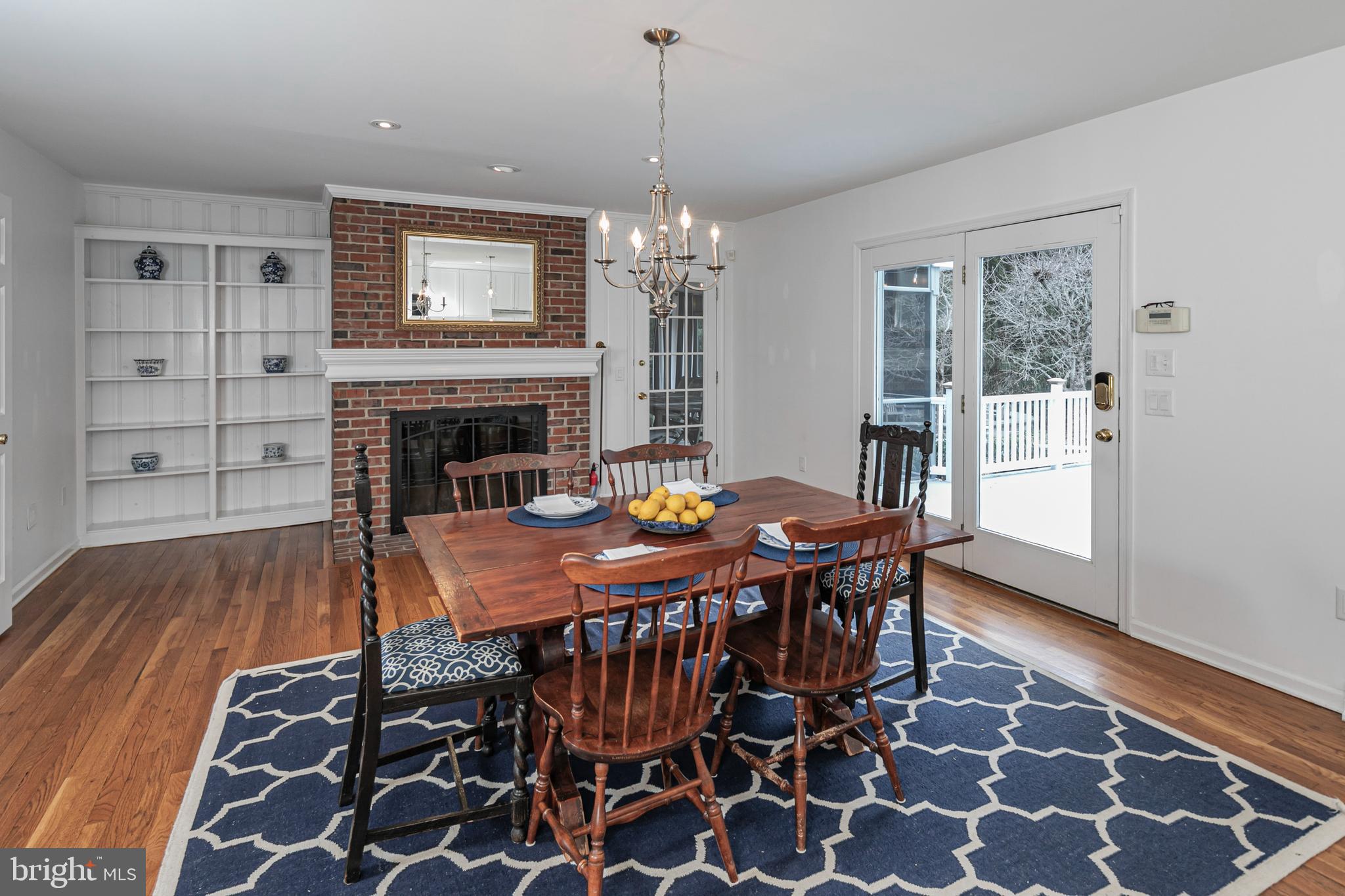 23 Meadow Lane Pennington, NJ 08534 - Photo 25 of 60 a view of a dining room with furniture and wooden floor