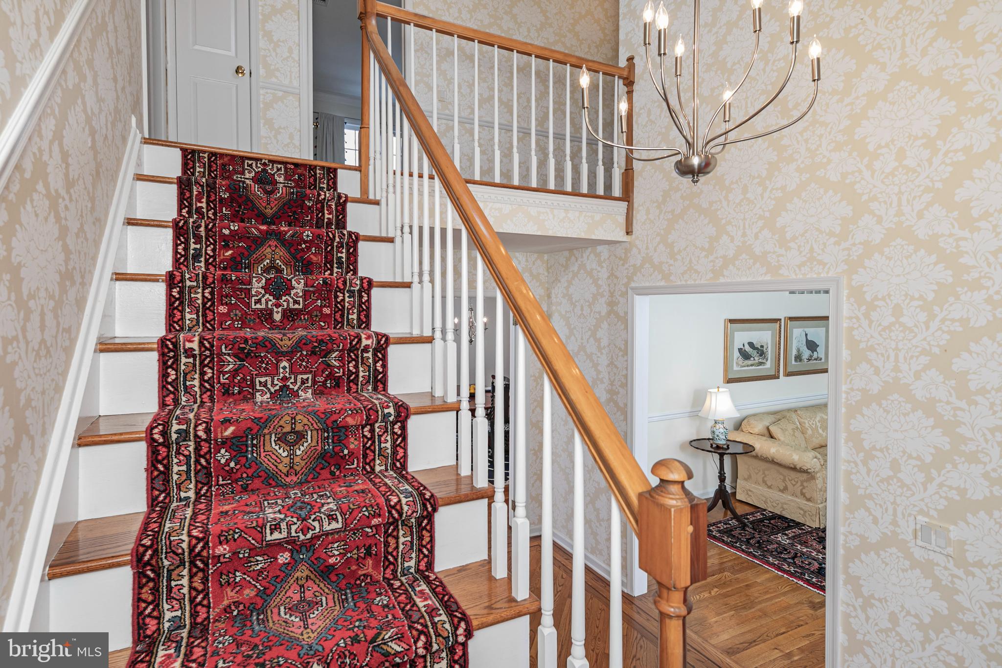 23 Meadow Lane Pennington, NJ 08534 - Photo 5 of 60 a view of entryway with wooden floor
