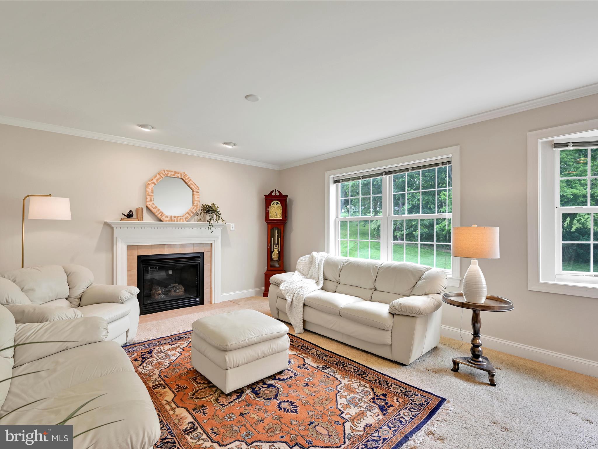 7 West Ridge Road Lititz, PA 17543 - Photo 6 of 40 a living room with furniture and a fireplace