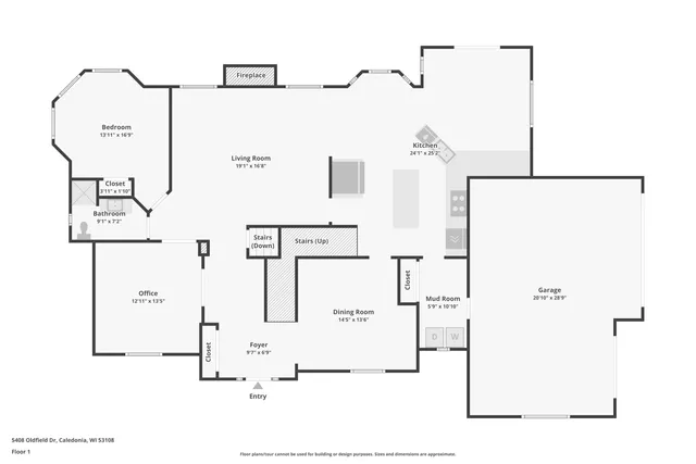 $900,000 | 5408 Oldfield Drive, Caledonia, WI 53108