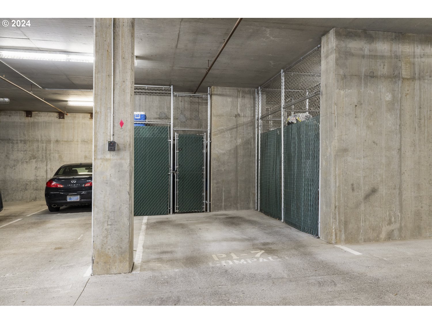 2454 Northwest Westover Road, Unit 405 Portland, OR 97210 - Photo 35 of 37 a view of a car garage