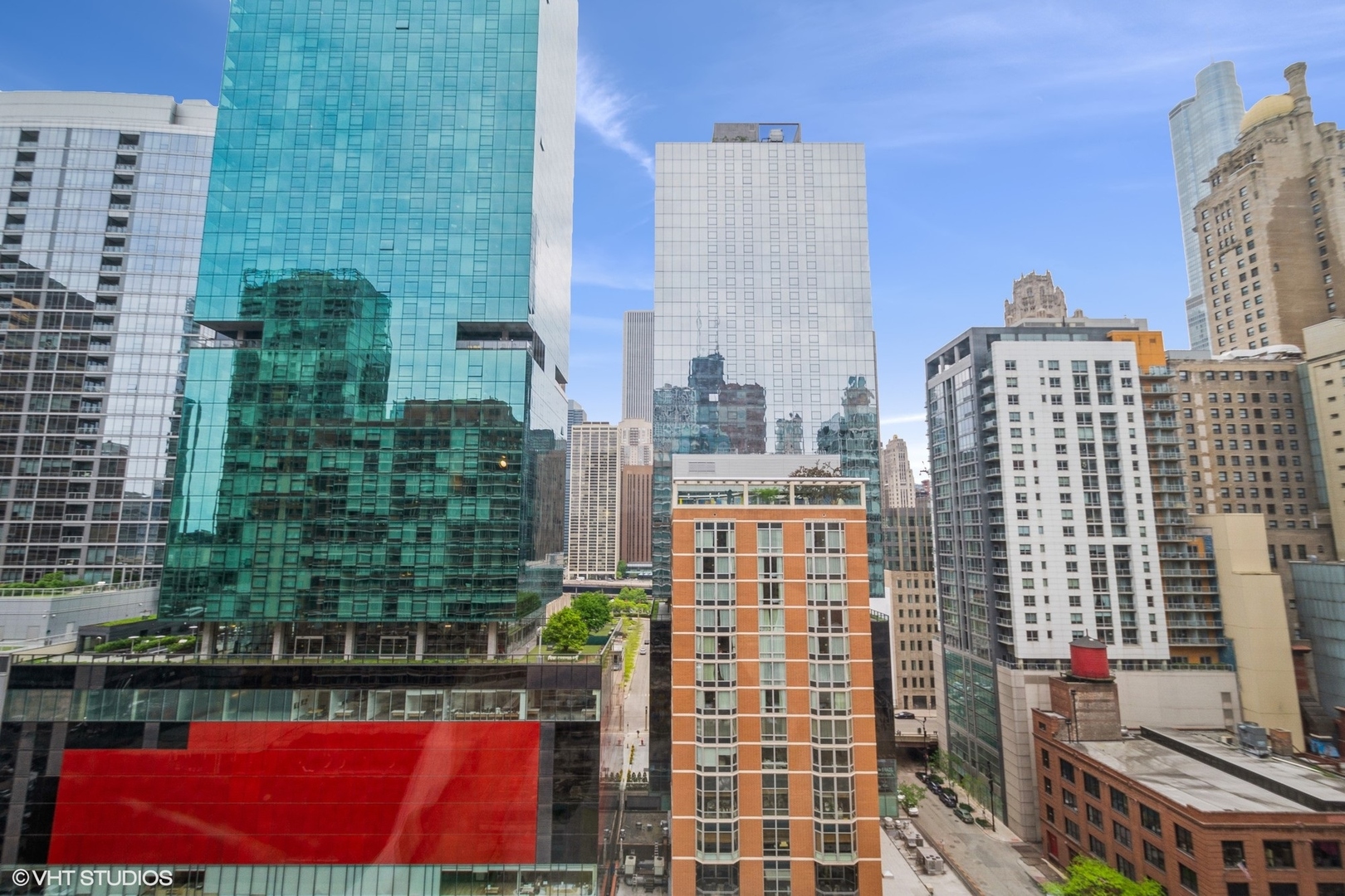 211 East Ohio Street, Unit 2011 Chicago, IL 60611 - Photo 11 of 19 a view of a city with tall buildings
