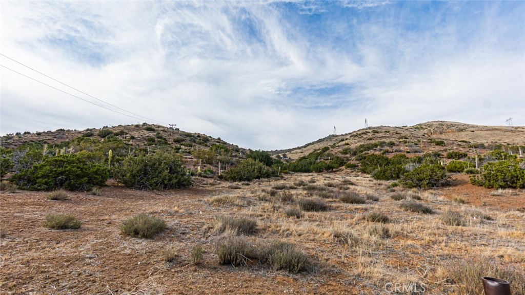0 Dwight Lee Street Acton, CA 93510 - Photo 33 of 40 a view of a dry field with mountains in the background