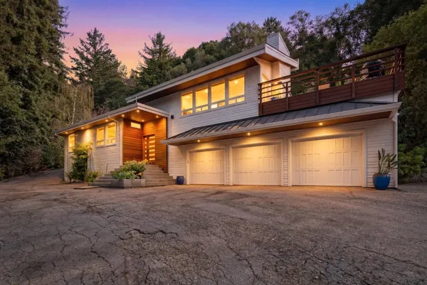 a view of a house with a outdoor space