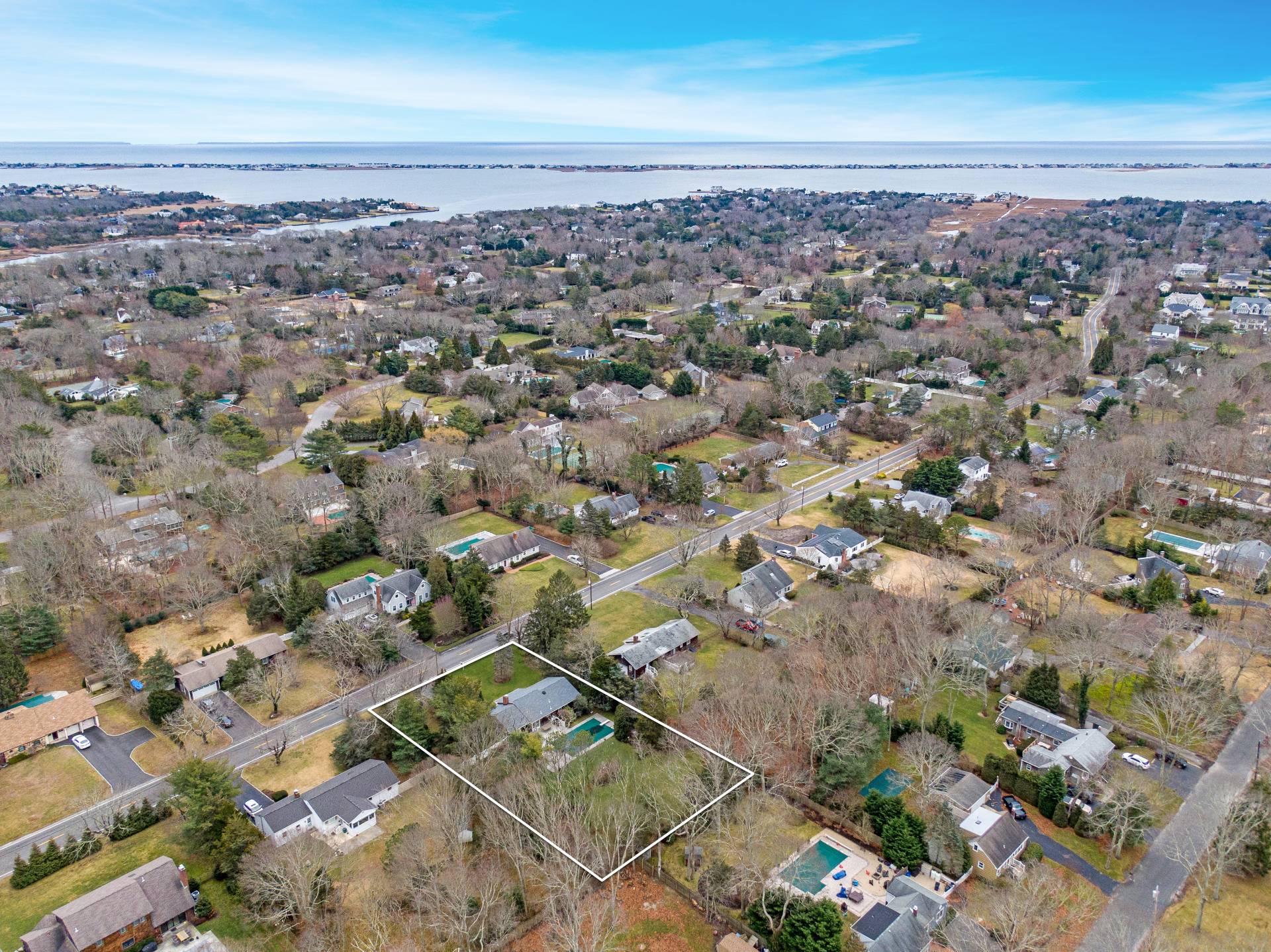 25 Nidzyn Avenue Remsenburg, NY 11960 - Photo 30 of 32 an aerial view of a city