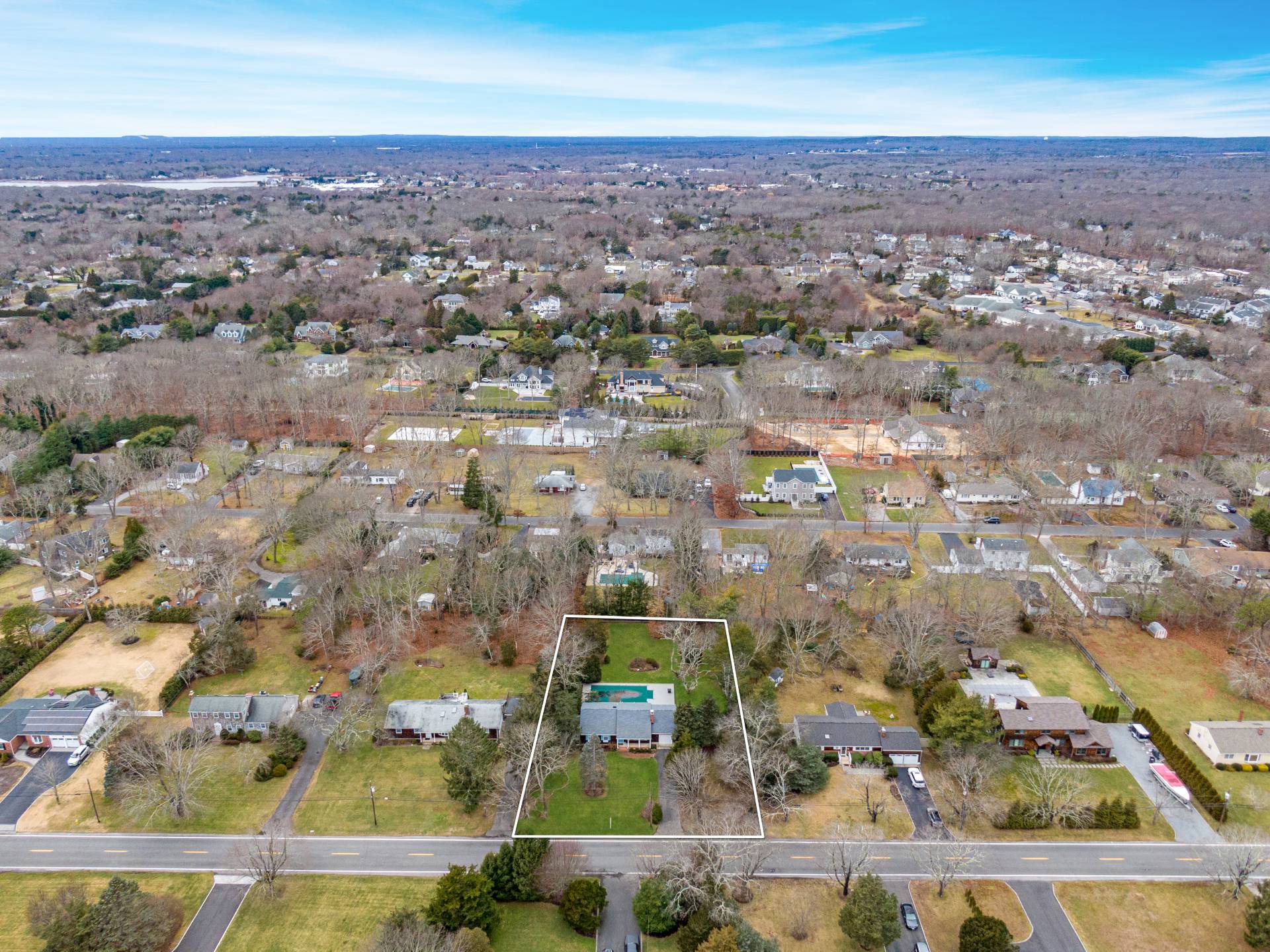 25 Nidzyn Avenue Remsenburg, NY 11960 - Photo 31 of 32 an aerial view of multiple house