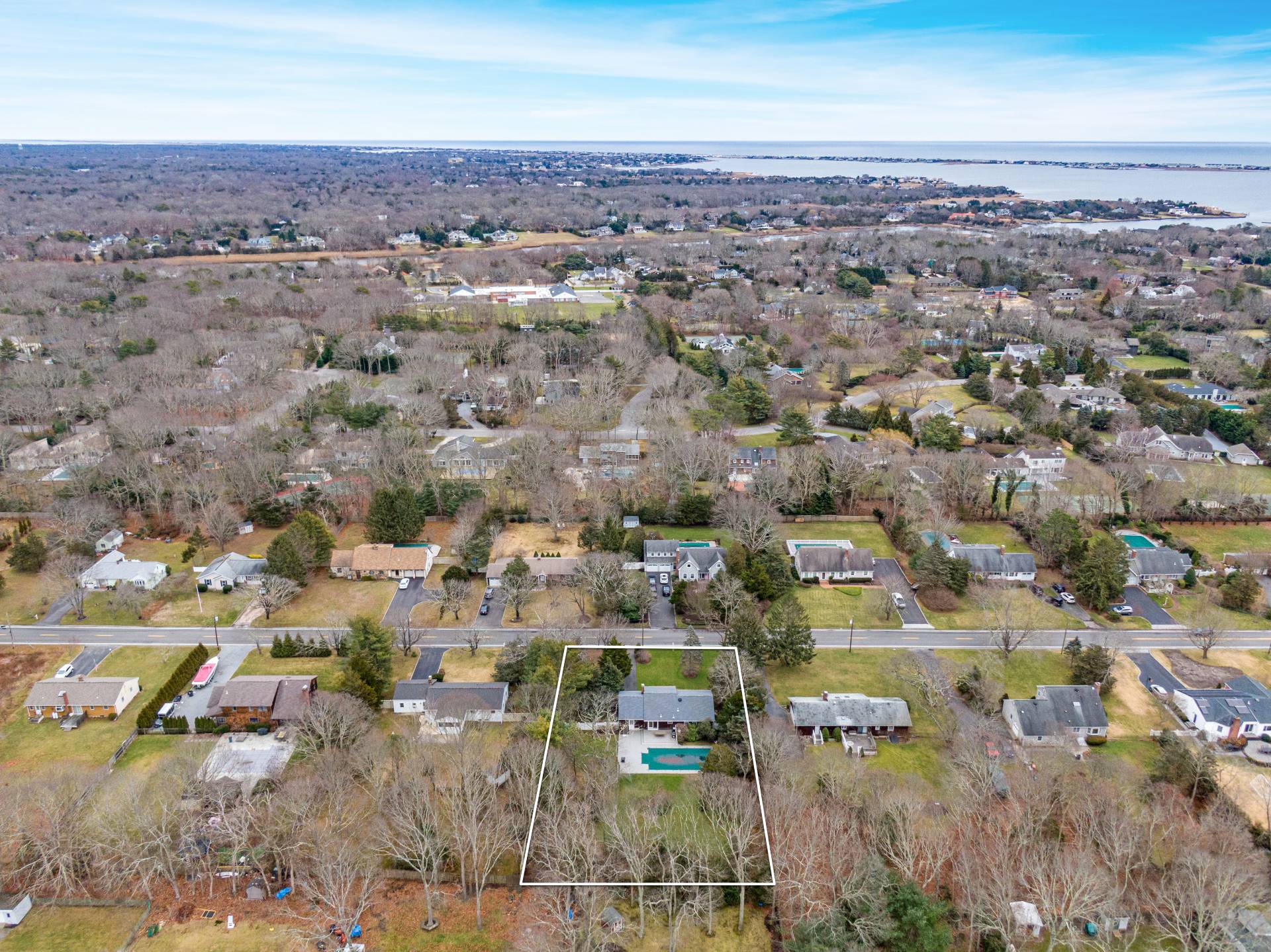 25 Nidzyn Avenue Remsenburg, NY 11960 - Photo 32 of 32 an aerial view of multiple house
