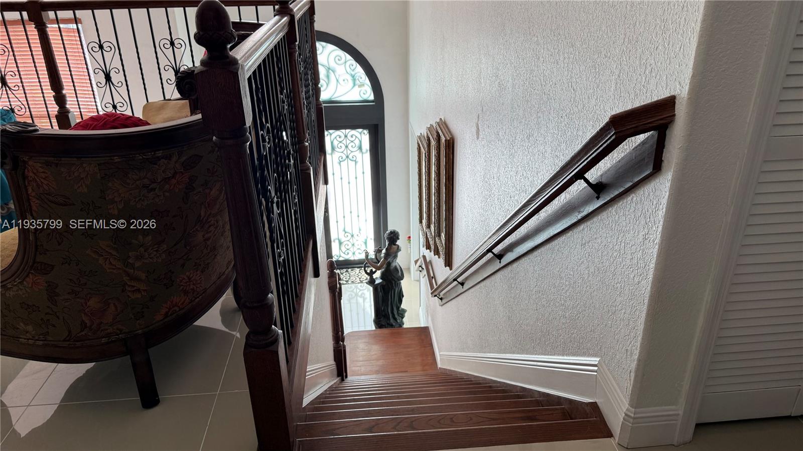 14431 Southwest 22nd Terrace Miami, FL 33175 - Photo 7 of 17 a view of entryway and hall with wooden floor