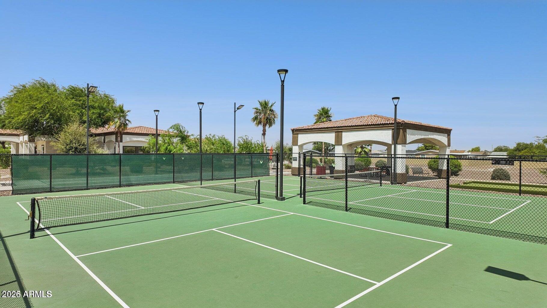 16101 North El Mirage Road, Unit 327 El Mirage, AZ 85335 - Photo 3 of 19 a view of tennis court with basket ball court