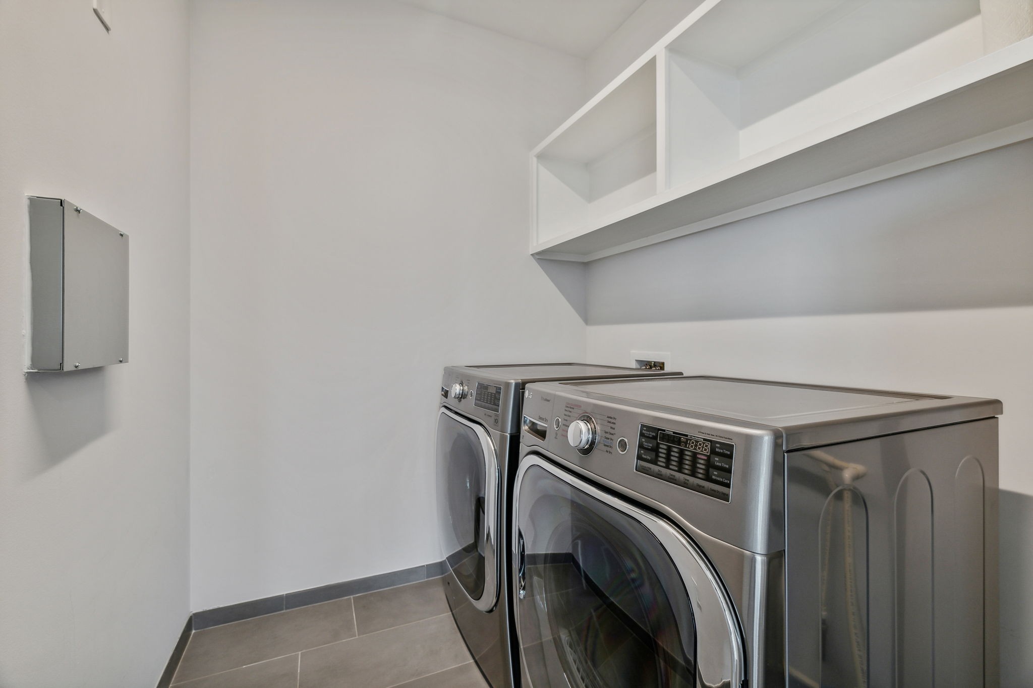 20 Rutledge Street, Unit 605 Nashville, TN 37210 - Photo 28 of 63 There is a full laundry room in this condo, giving you extra storage. Both the washer and dryer stay.