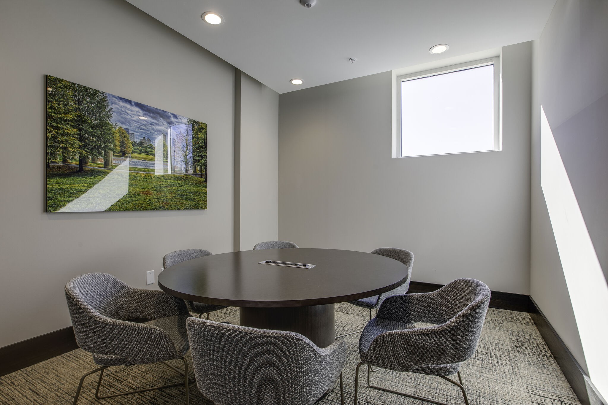 20 Rutledge Street, Unit 605 Nashville, TN 37210 - Photo 53 of 63 The business center has two rooms that can be reserved for work. This is the smaller of the two.