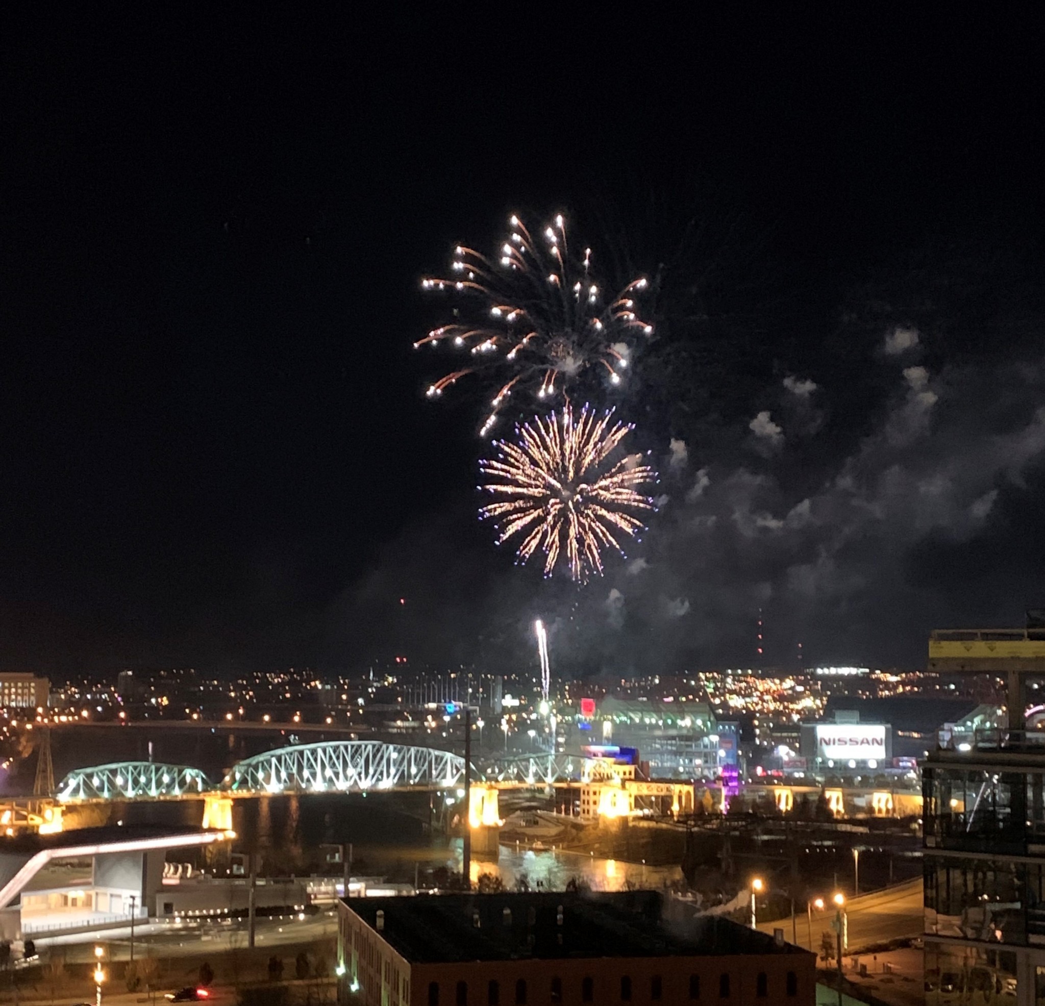 20 Rutledge Street, Unit 605 Nashville, TN 37210 - Photo 56 of 63 This photo of the July 4th fireworks was shot from a balcony very near the one at 605. The view is just lovely.