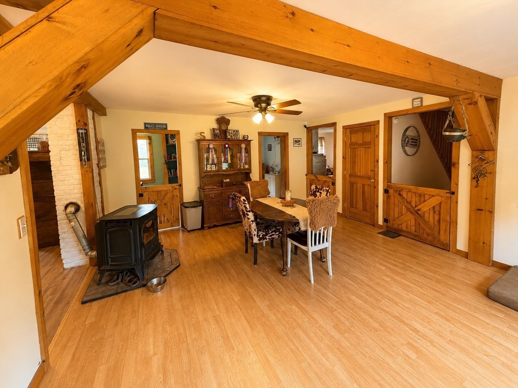 271 Lower Road Deerfield, MA 01342 - Photo 14 of 40 a view of a patio with table and chairs