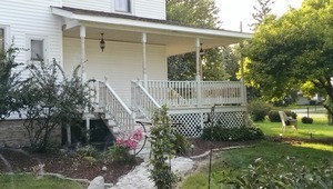 401 South Malta Road Malta, IL 60150 - Photo 21 of 25 a view of a deck with a fence