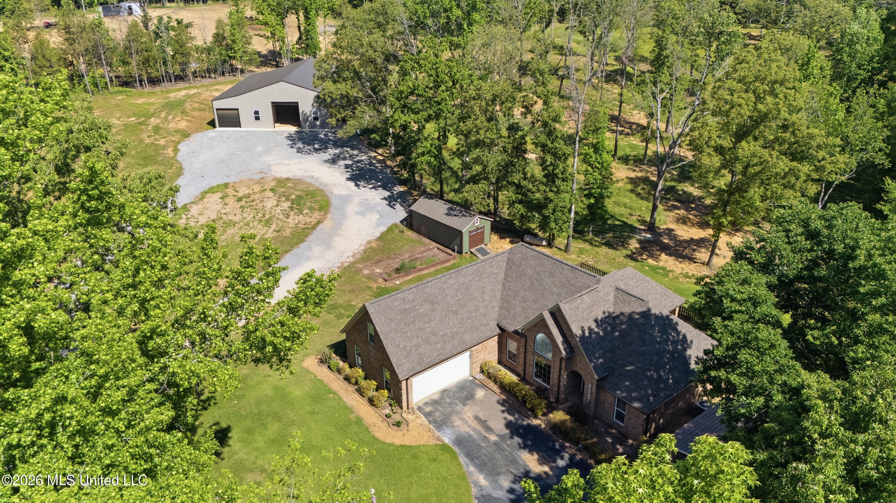 409 Hope Road Coldwater, MS 38618 - Photo 3 of 42 Full-Front-Elevation-7