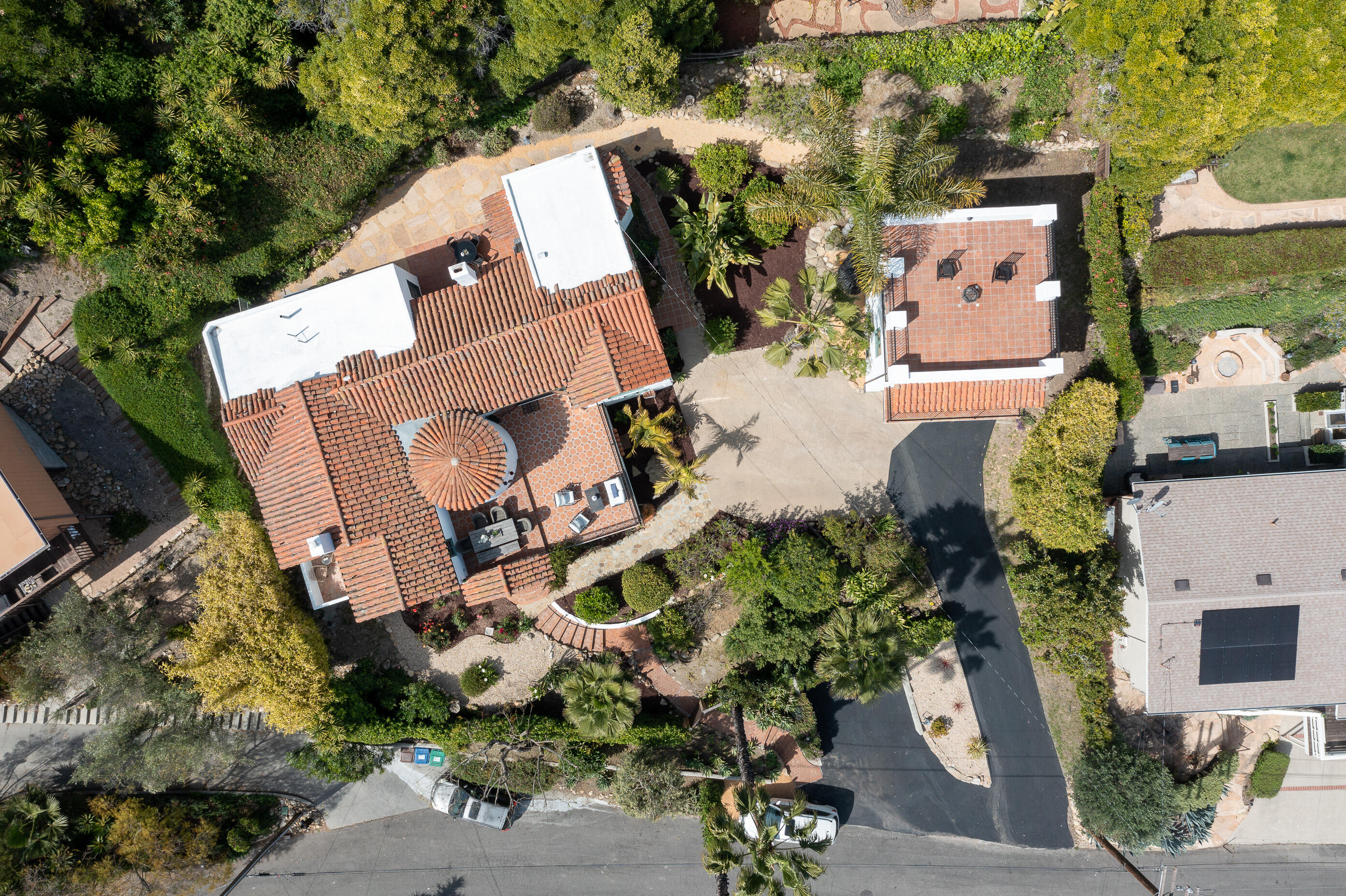 870 Windsor Way Santa Barbara, CA 93105 - Photo 58 of 59 an aerial view of a house with outdoor space and street view