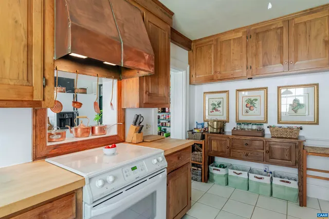 a bathroom with a bathtub and a toilet