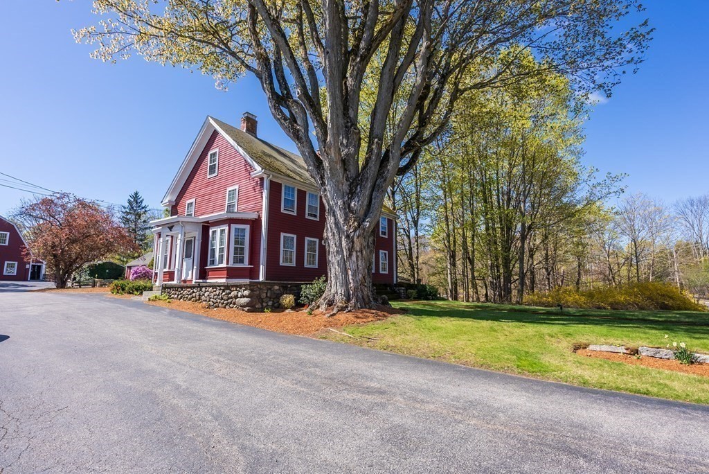 357 Commonwealth Road Wayland, MA 01778 - Photo 31 of 33 a view of a house with swimming pool next to a yard