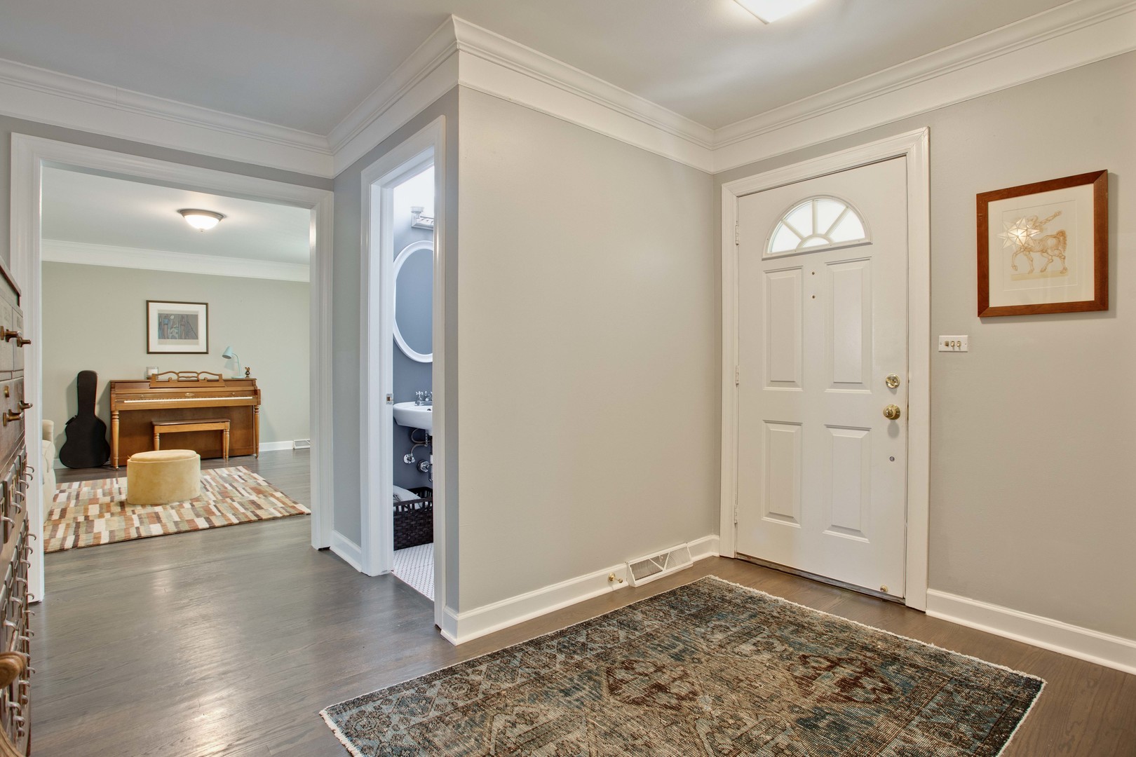 20890 West Exeter Road Kildeer, IL 60047 - Photo 5 of 62 a view of a livingroom with wooden floor and furniture