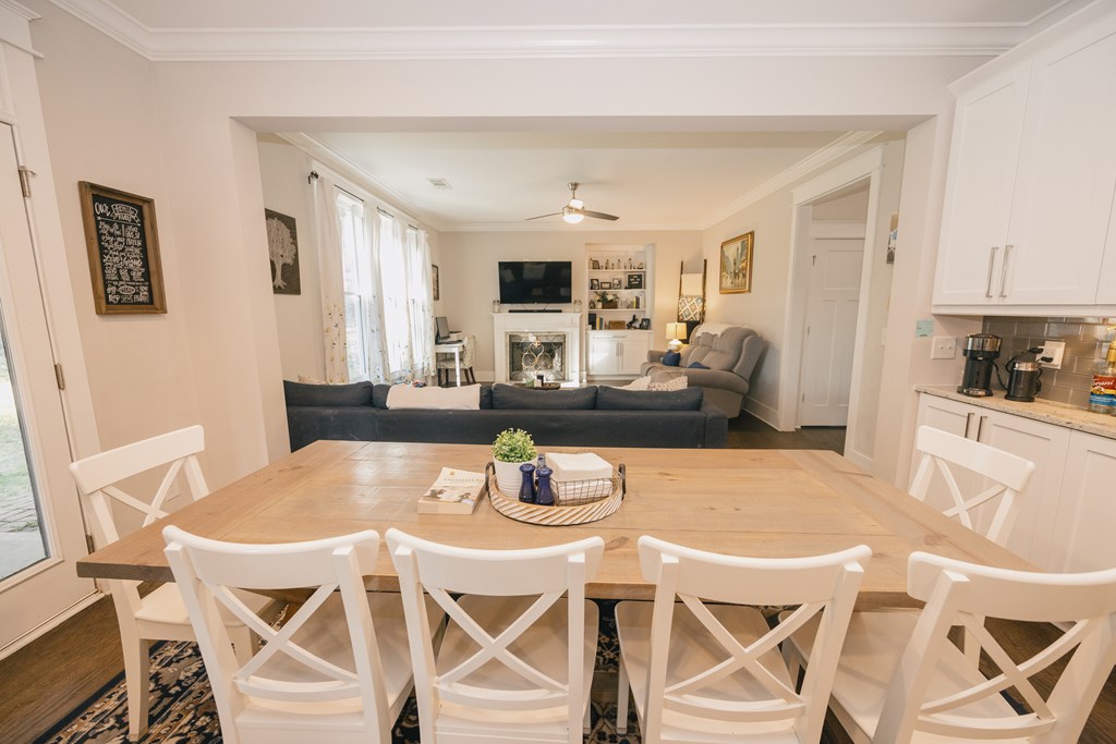 3232 Hillside Way Columbus, GA 31906 - Photo 19 of 61 a view of a dining room with furniture and wooden floor