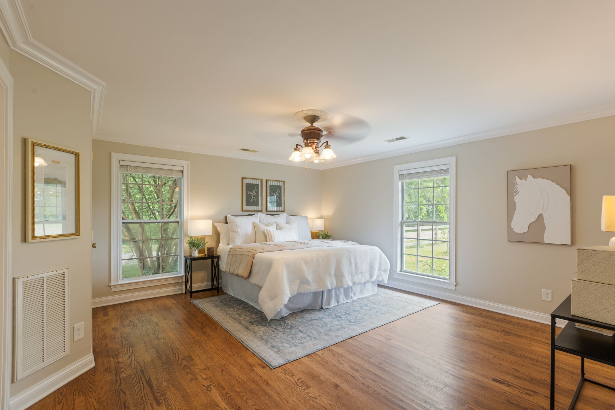 1586 Coleman Road Franklin, TN 37064 - Photo 18 of 73 a bed room with a bed and a large window