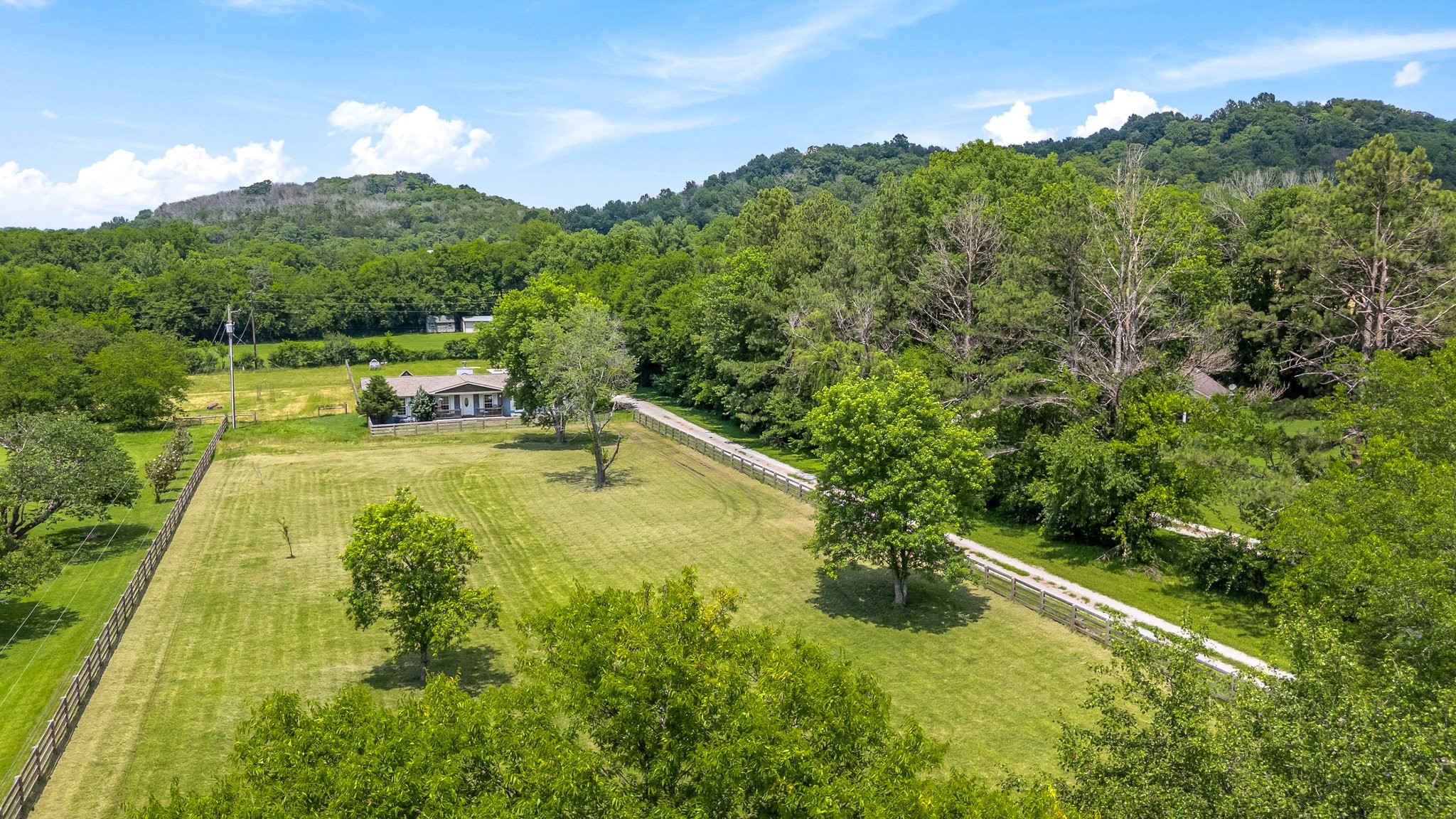 1586 Coleman Road Franklin, TN 37064 - Photo 54 of 73 a view of a swimming pool with a yard