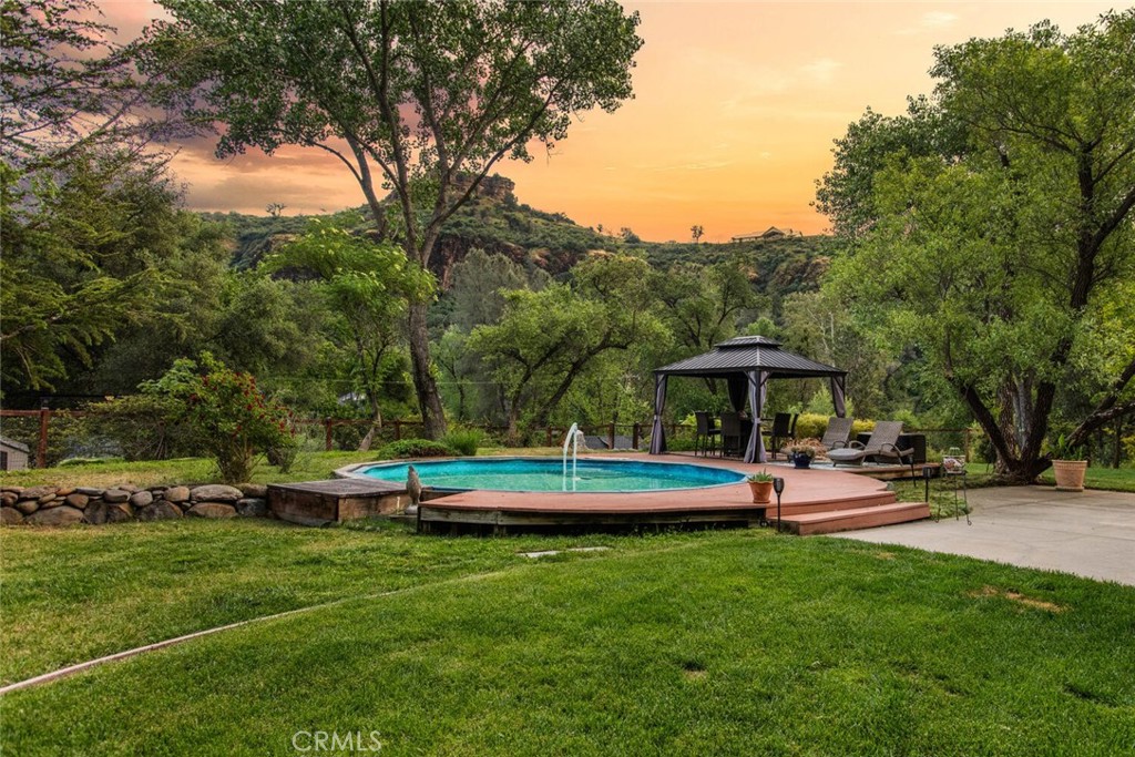 Pool overlooking Castle Rock