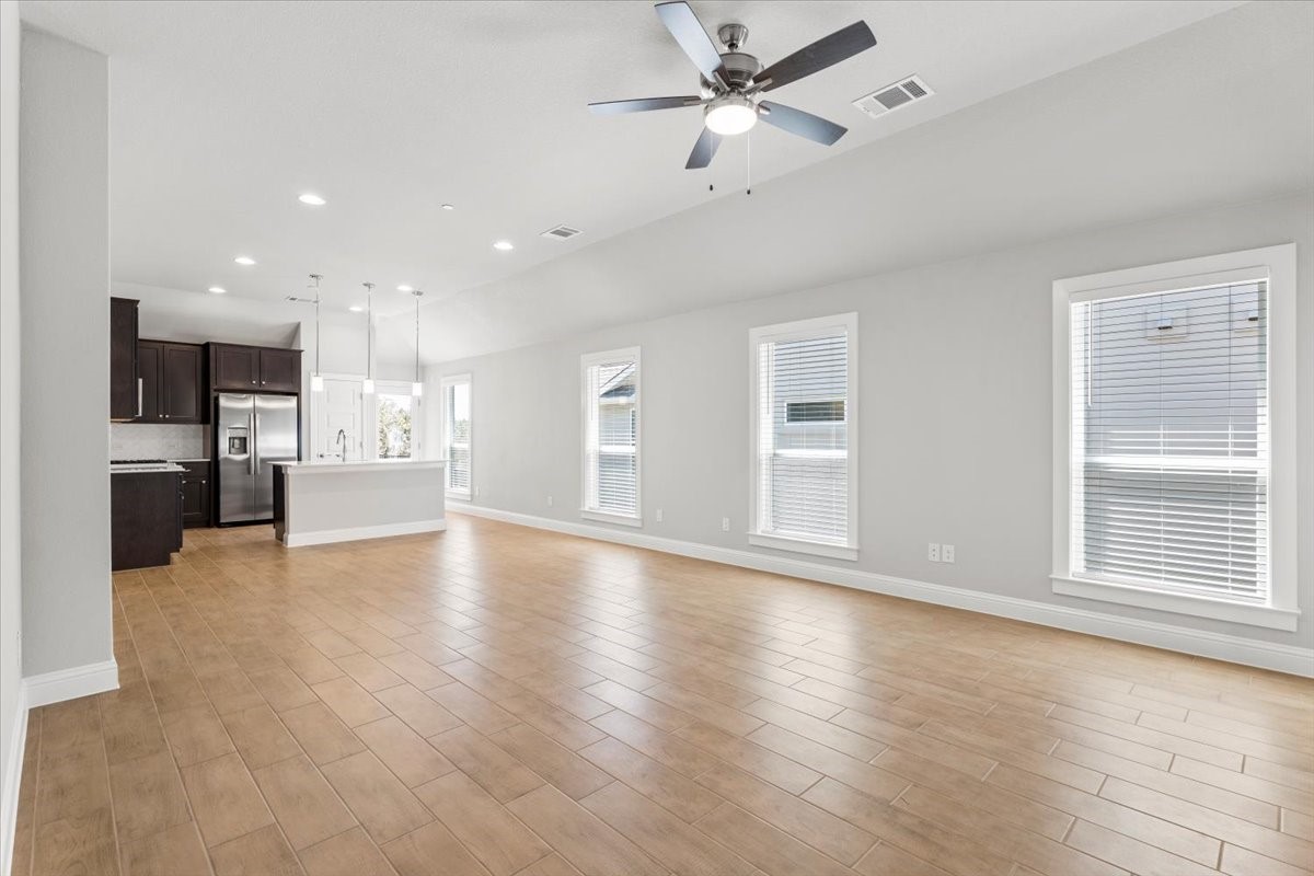2605 Sam Bass Road, Unit 50 Round Rock, TX 78681 - Photo 6 of 30 Open-concept spacious living/dining/kitchen