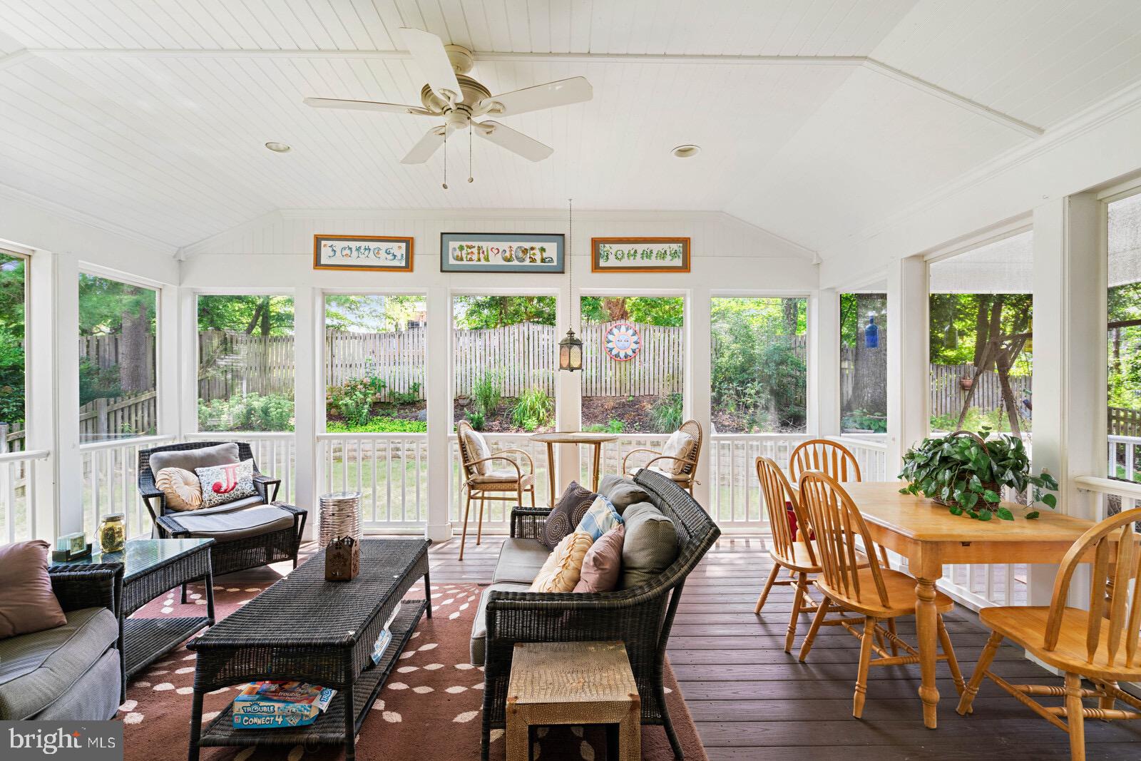 7021 Maple Tree Lane Springfield, VA 22152 - Photo 21 of 44 CUSTOM SCREENED-IN PORCH