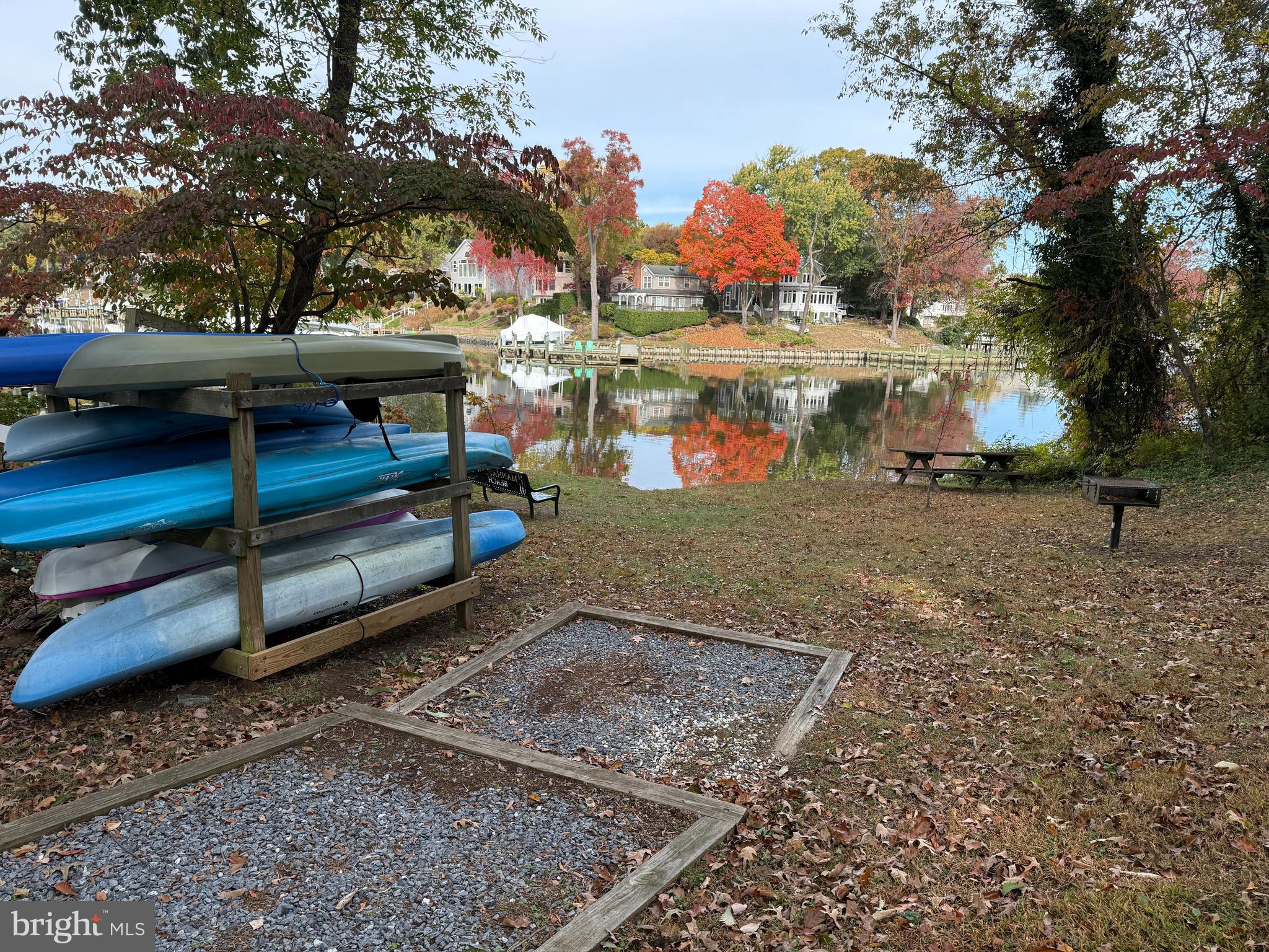 804 Cypress Beach Road Severna Park, MD 21146 - Photo 19 of 19 Kayak Racks at beach areas