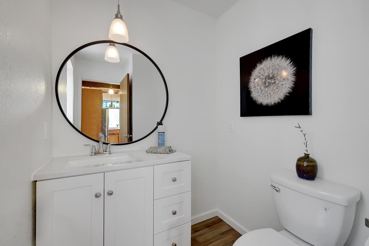 9490 Ranger Trail Oregon House, CA 95962 - Photo 15 of 90 Main level half bathroom. Newly refurbished