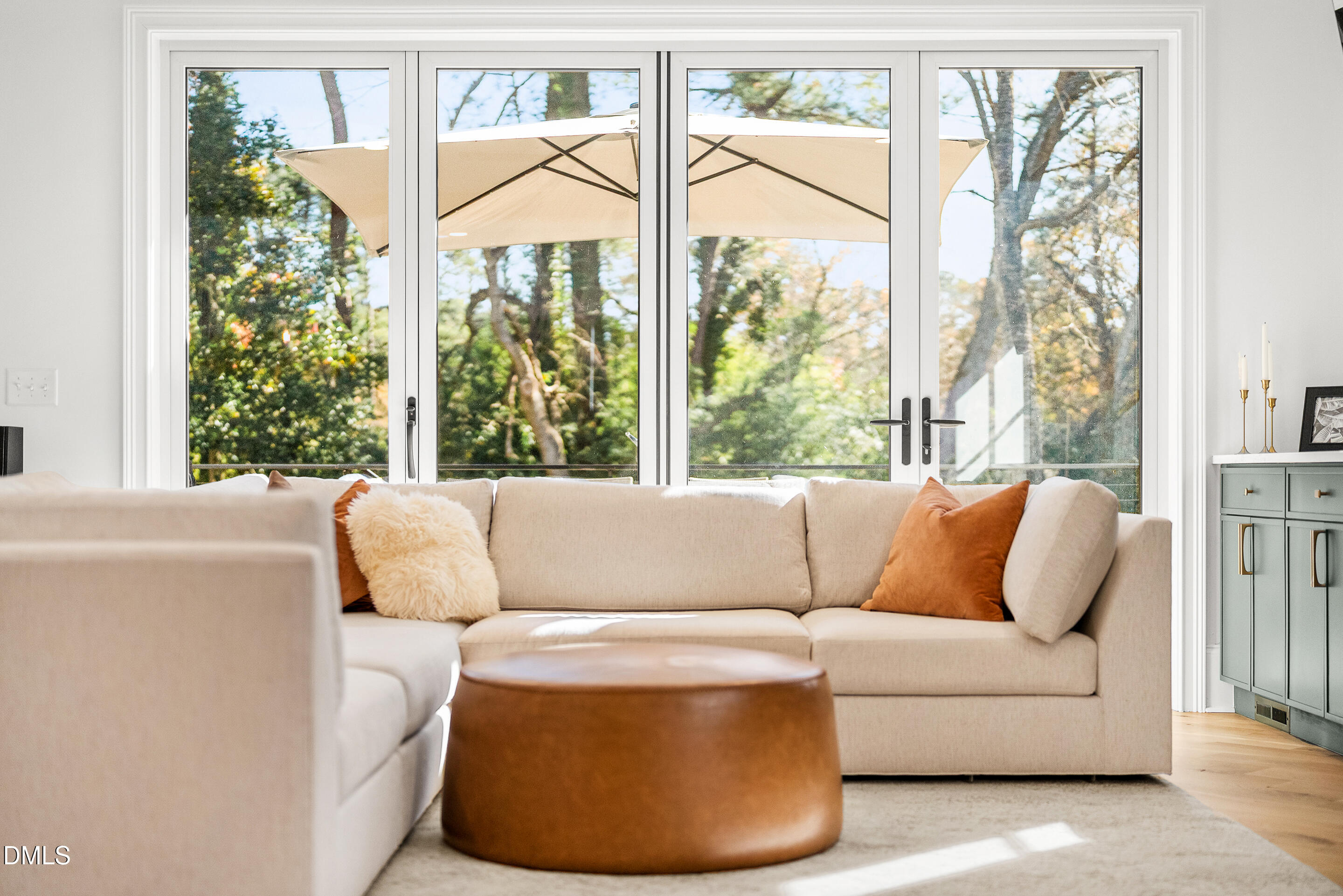 1232 Somerset Road Raleigh, NC 27610 - Photo 3 of 46 a living room with couch and a large window