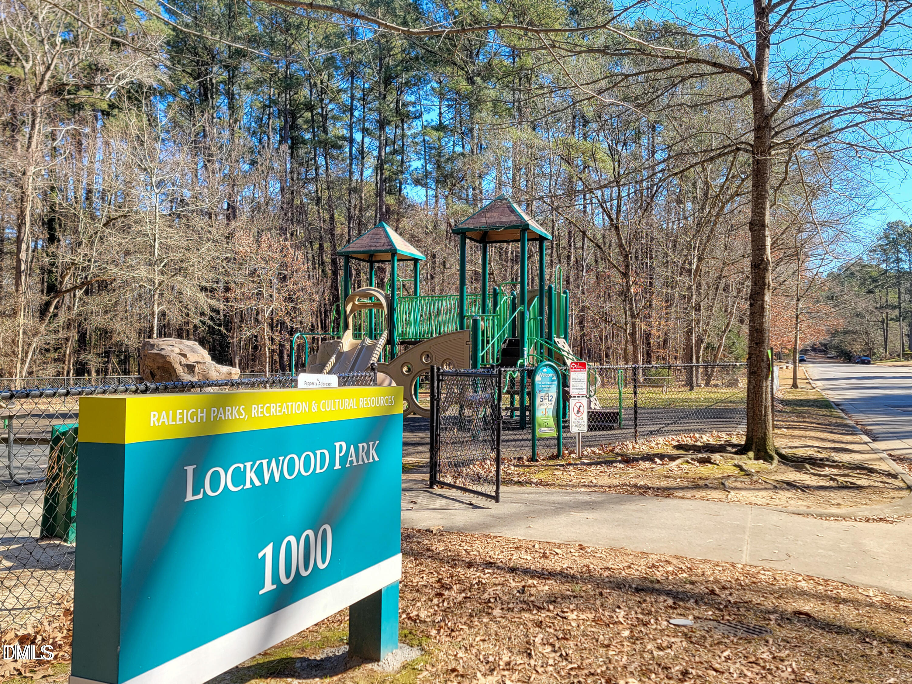 1232 Somerset Road Raleigh, NC 27610 - Photo 45 of 46 a view of swimming pool with a patio and a yard