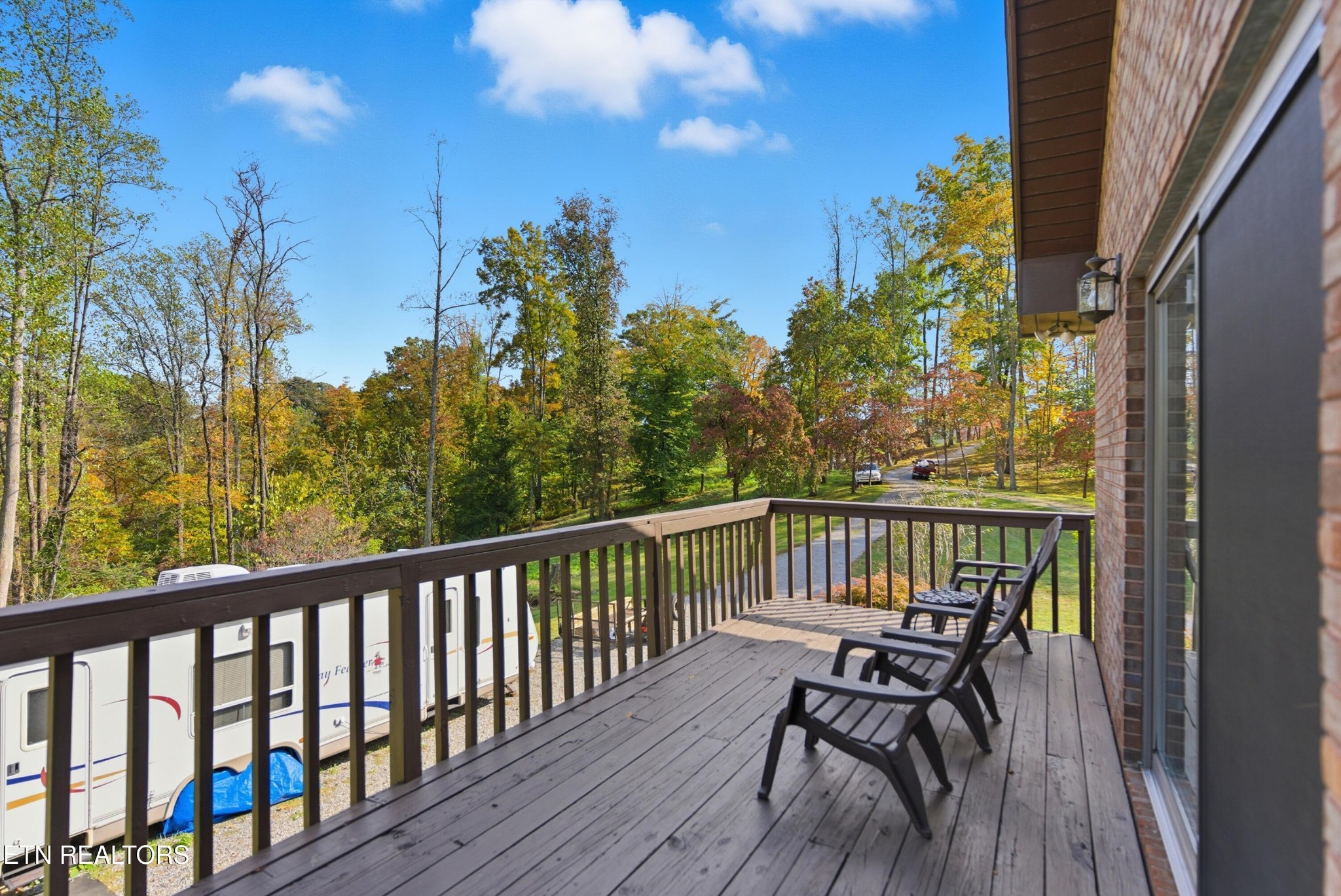122 Fox Hunter Road Maynardville, TN 37807 - Photo 50 of 60 a view of roof deck with furniture