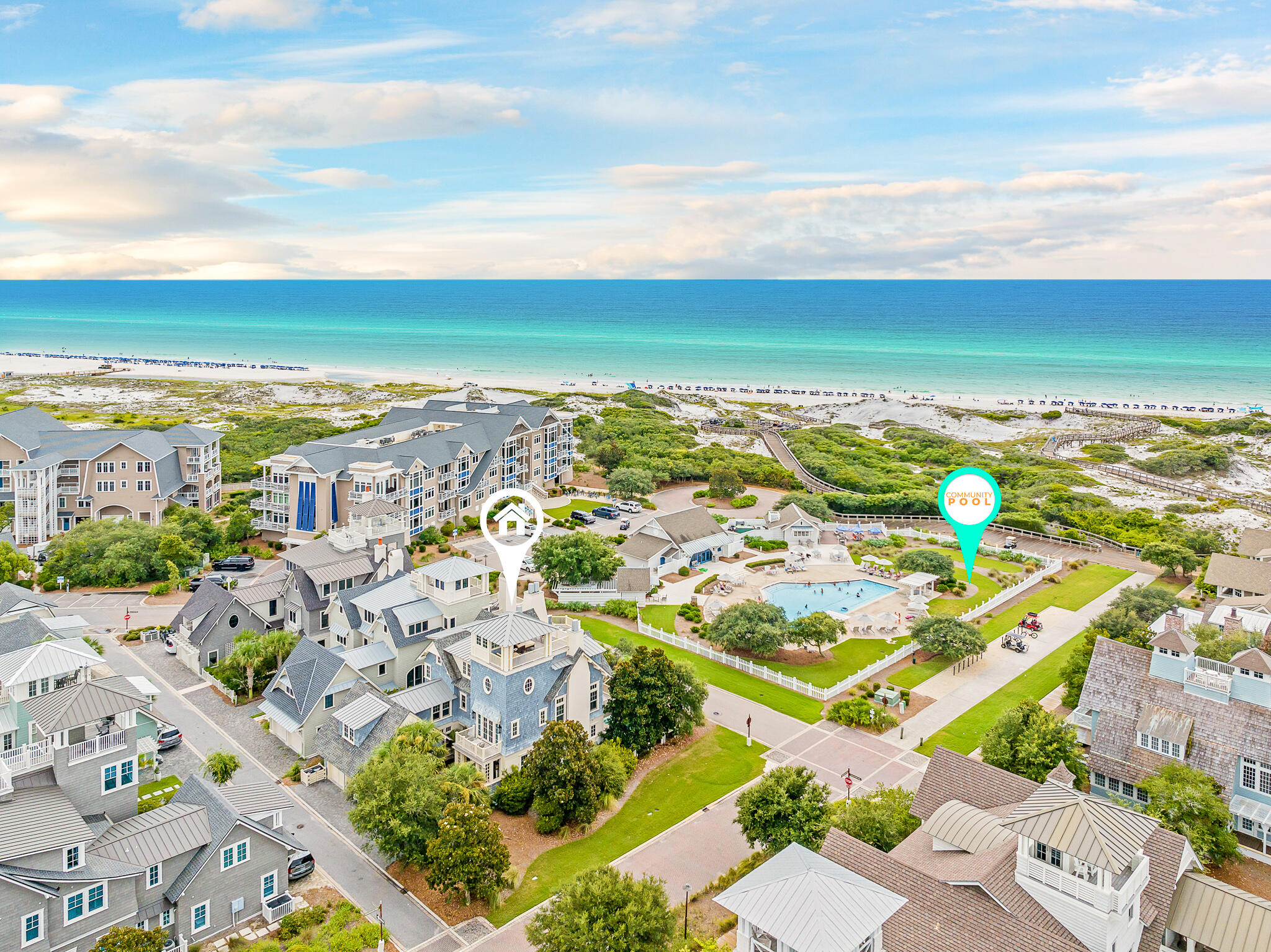 409 Coopersmith Lane Inlet Beach, FL 32461 - Photo 79 of 97 Drone 7