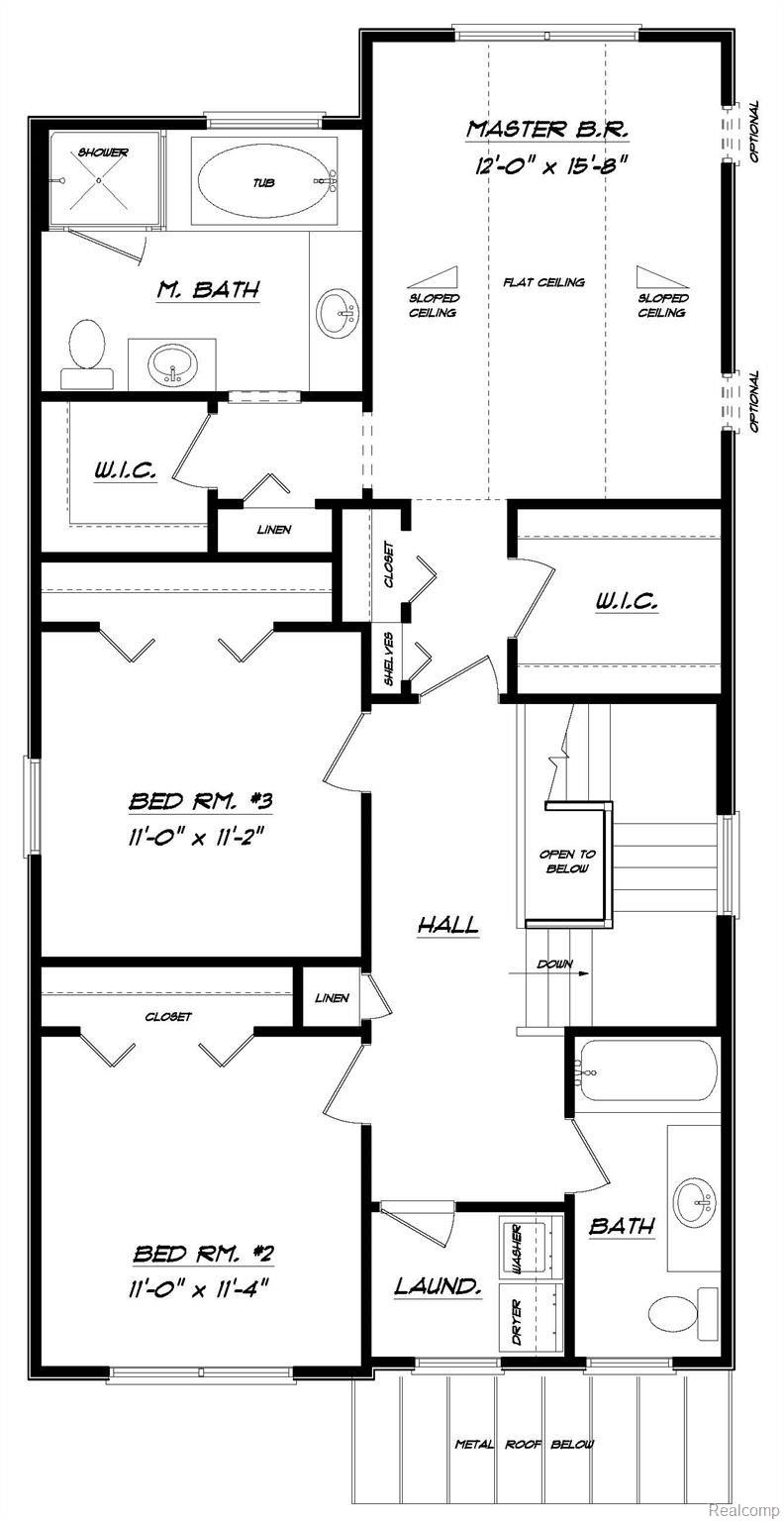 1552 Ruffner Avenue Birmingham, MI 48009 - Photo 10 of 10 2nd Floor Plan