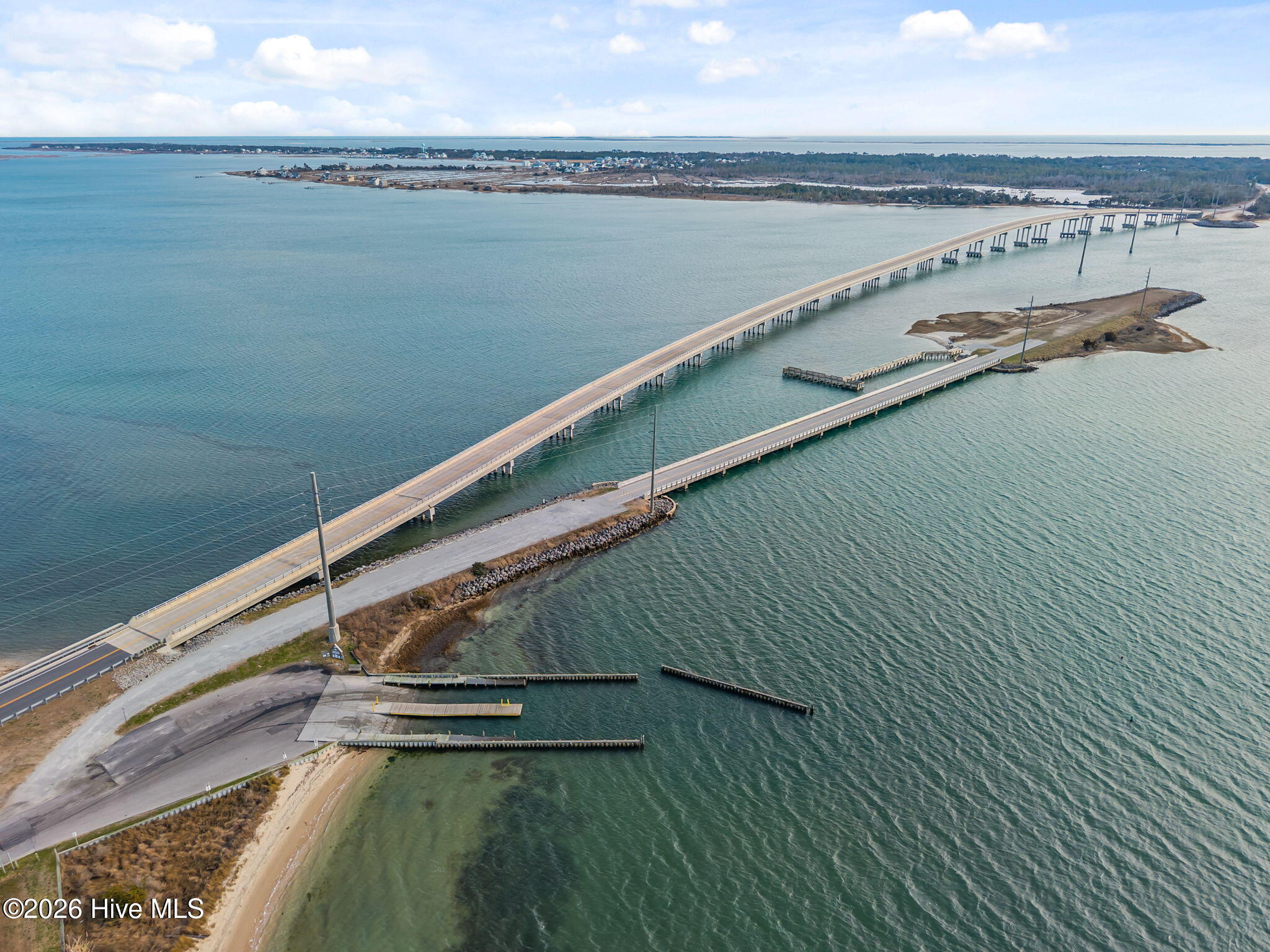 506 Island Road Harkers Island, NC 28531 - Photo 19 of 33 New Bridge to Harkers Island