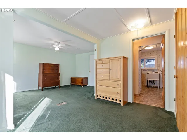 a view of room with furniture