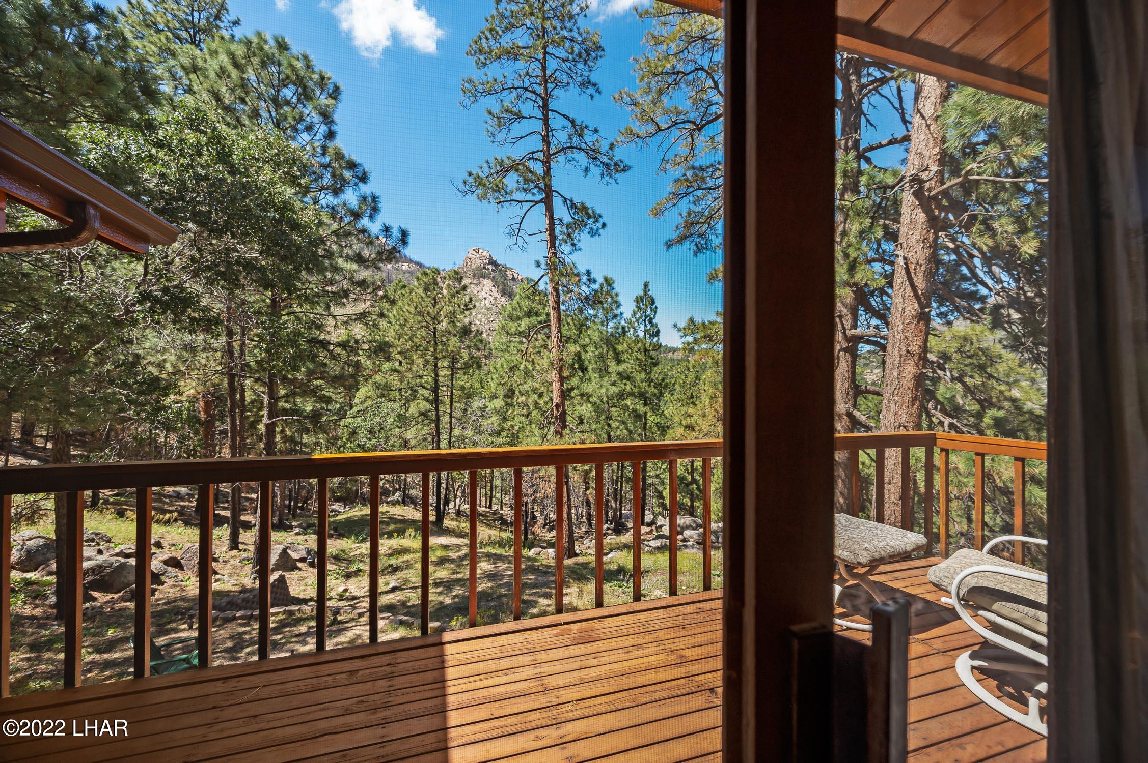 6712 Flag Mine Road Kingman, AZ 86401 - Photo 28 of 72 180 degree view from Master Deck.