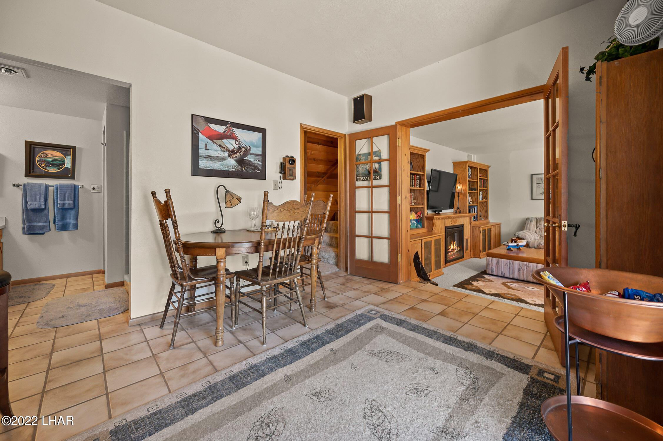 6712 Flag Mine Road Kingman, AZ 86401 - Photo 47 of 72 French doors to sunken family room.