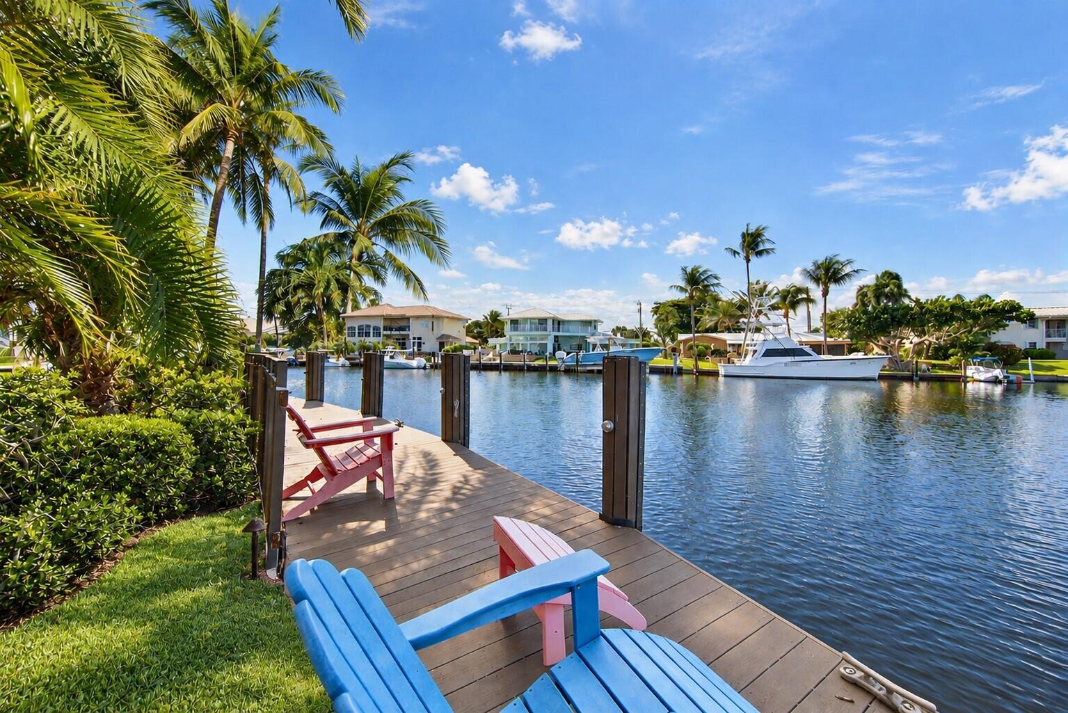 2311 Northeast 35th Street Lighthouse Point, FL 33064 - Photo 57 of 66 waterfront dock 1